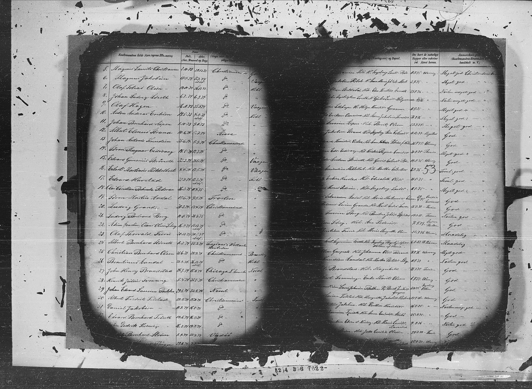 Ministerialprotokoller, klokkerbøker og fødselsregistre - Møre og Romsdal, AV/SAT-A-1454/572/L0852: Parish register (official) no. 572A15, 1880-1900, p. 53