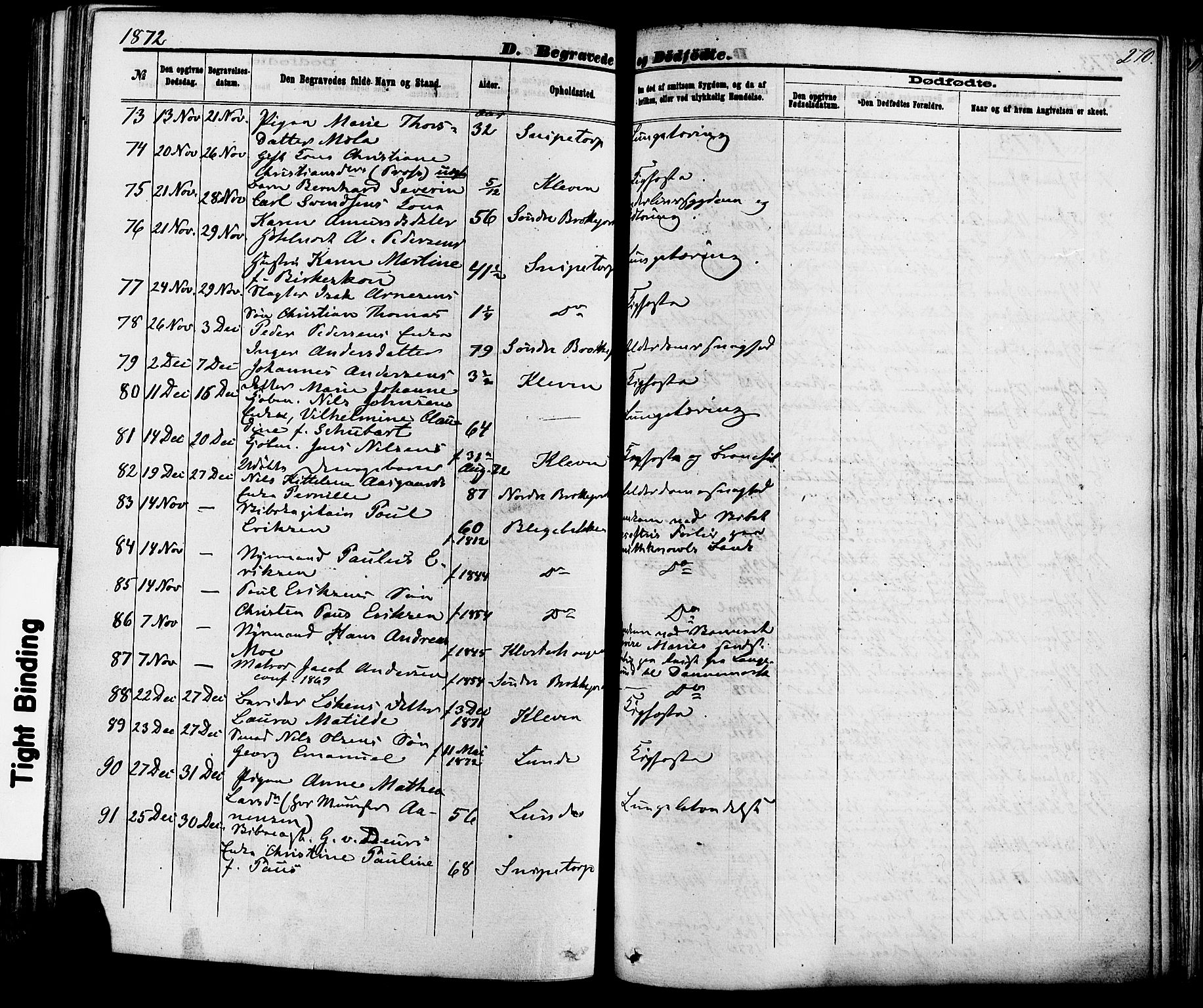 Skien kirkebøker, SAKO/A-302/F/Fa/L0008: Parish register (official) no. 8, 1866-1877, p. 270