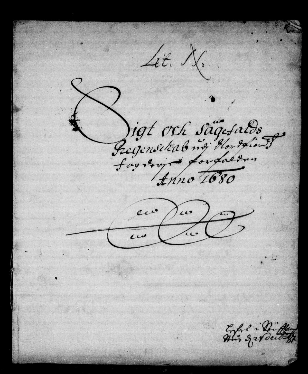 Rentekammeret inntil 1814, Reviderte regnskaper, Stiftamtstueregnskaper, Bergen stiftamt, AV/RA-EA-6043/R/Rc/L0058: Bergen stiftamt, 1680