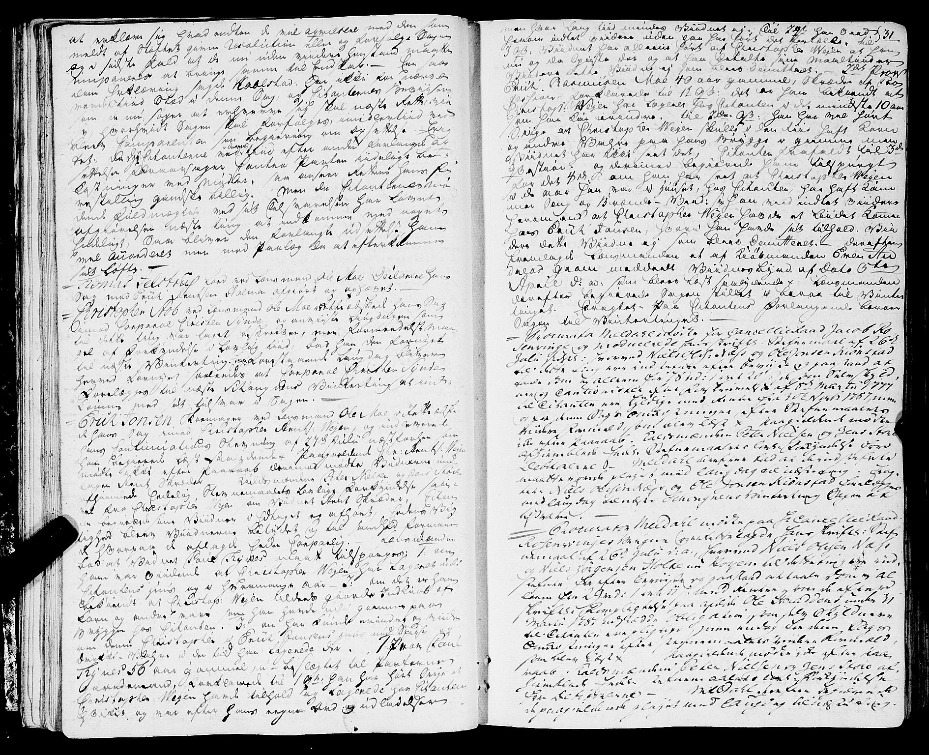 Stjør- og Verdal sorenskriveri, AV/SAT-A-4167/1/1/1Aa/L0017: Tingbok, 1788-1792, p. 30b-31a