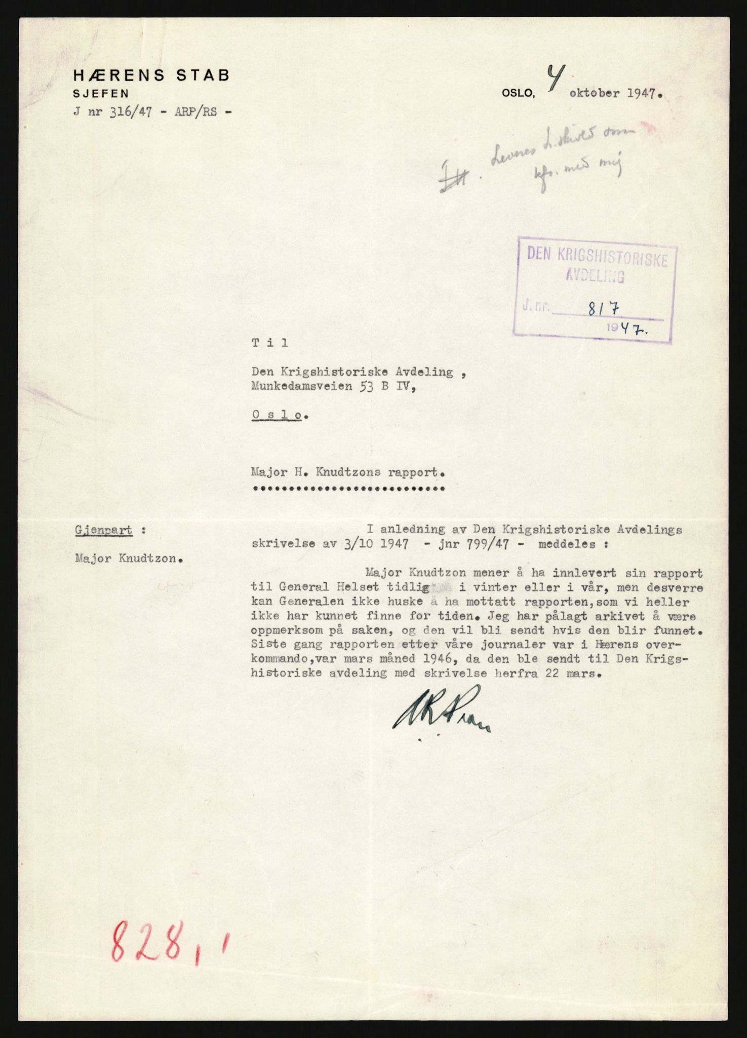 Forsvaret, Forsvarets krigshistoriske avdeling, RA/RAFA-2017/Y/Yb/L0162: II-C-11-828  -  Luftvernet, 1940, p. 1172