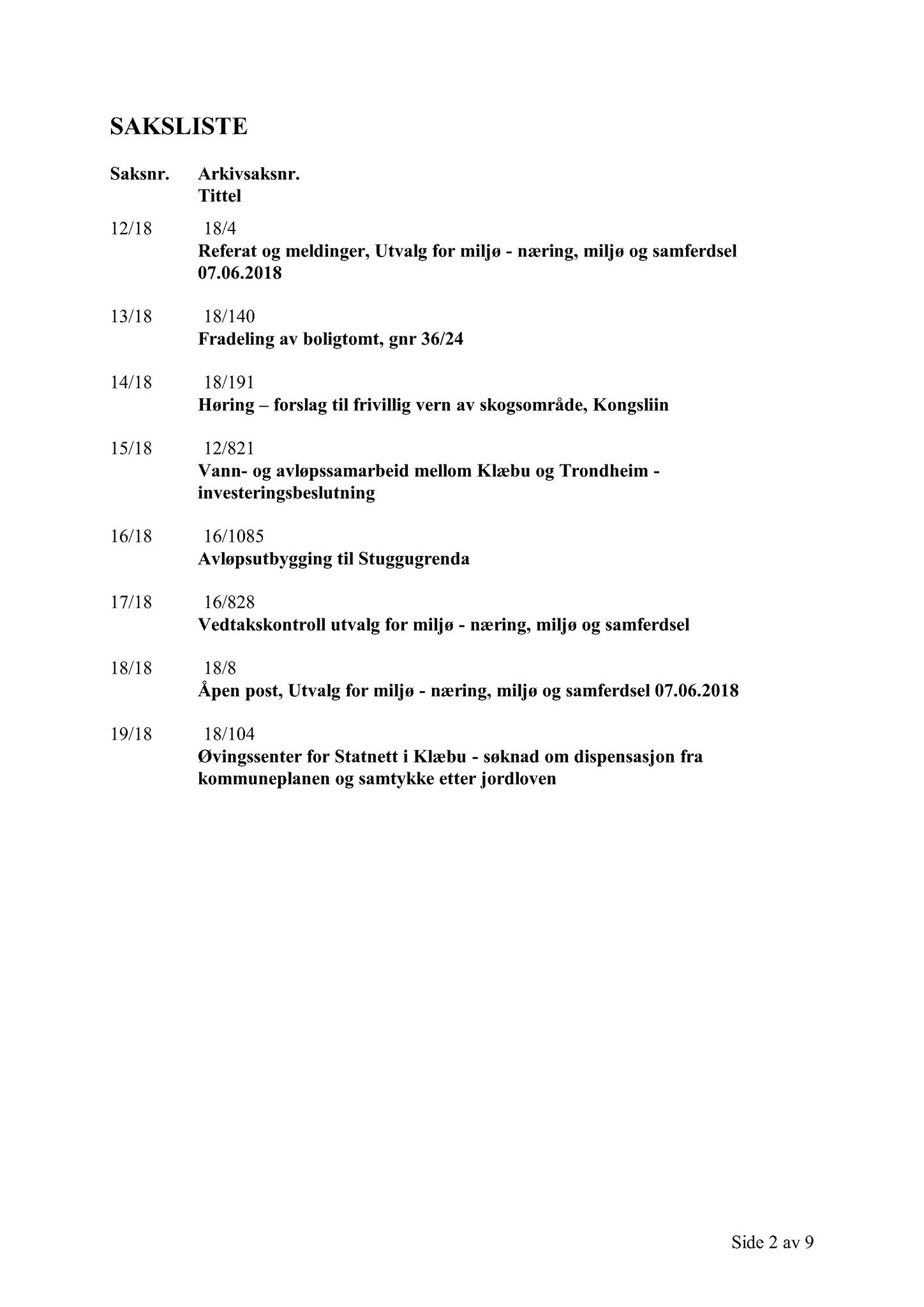 Klæbu Kommune, TRKO/KK/06-UM/L005: Utvalg for miljø - Møtedokumenter 2018, 2018, p. 686