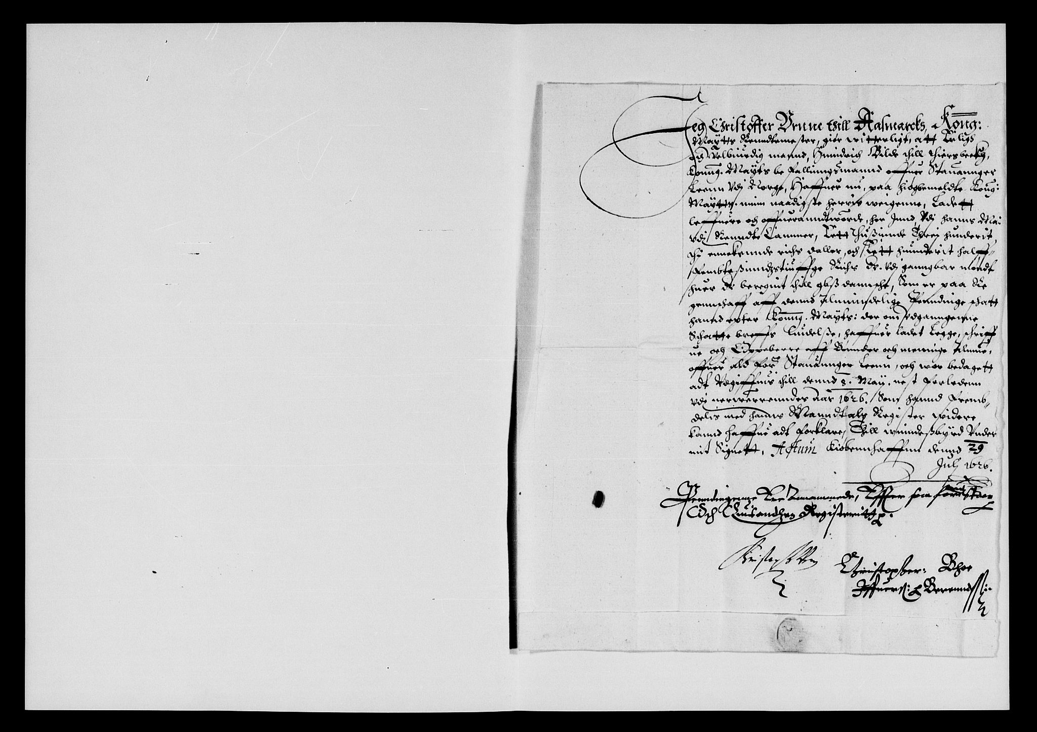 Rentekammeret inntil 1814, Reviderte regnskaper, Lensregnskaper, AV/RA-EA-5023/R/Rb/Rbs/L0012: Stavanger len, 1626-1628