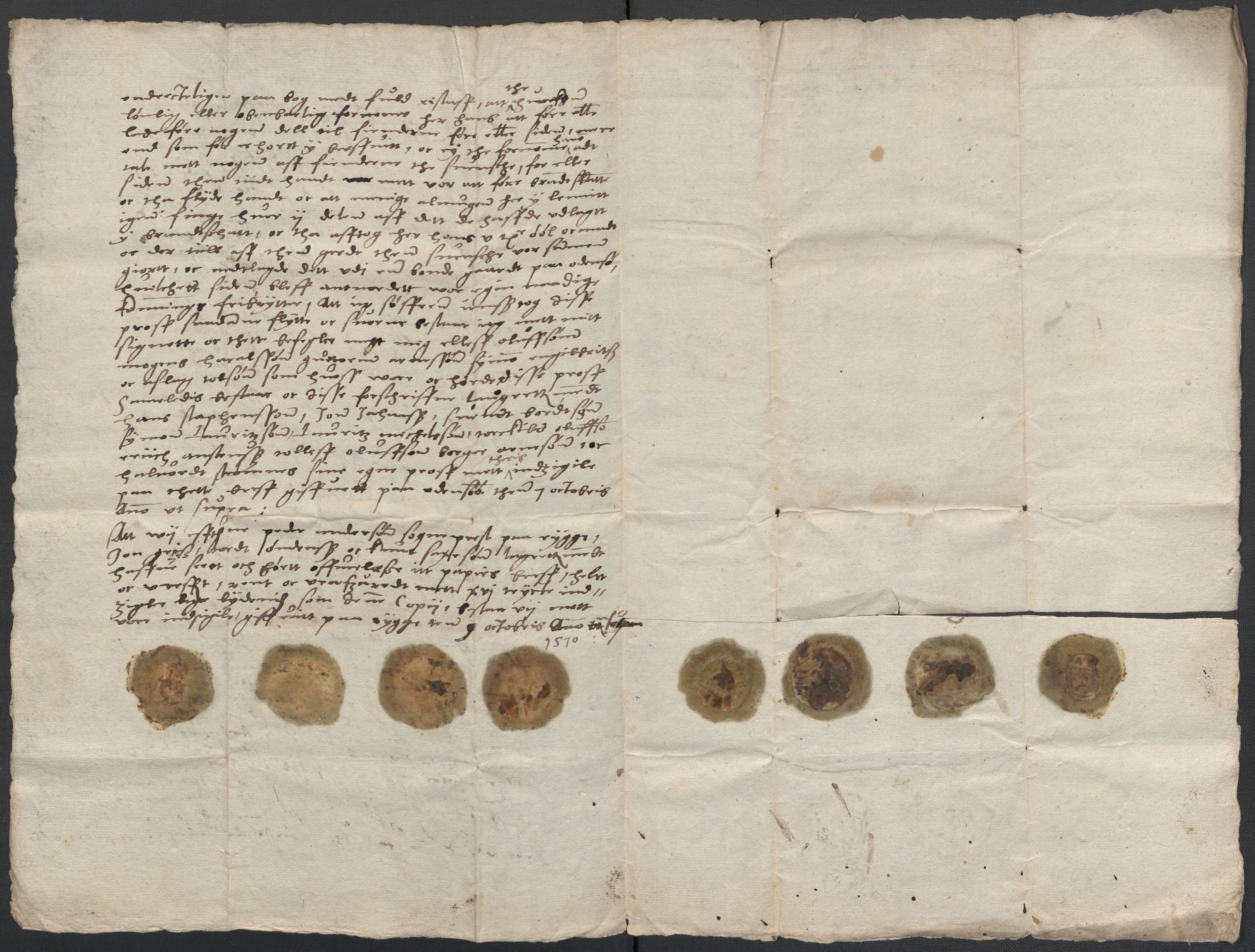 Riksarkivets diplomsamling, AV/RA-EA-5965/F02/L0075: Dokumenter, 1570-1571, p. 32