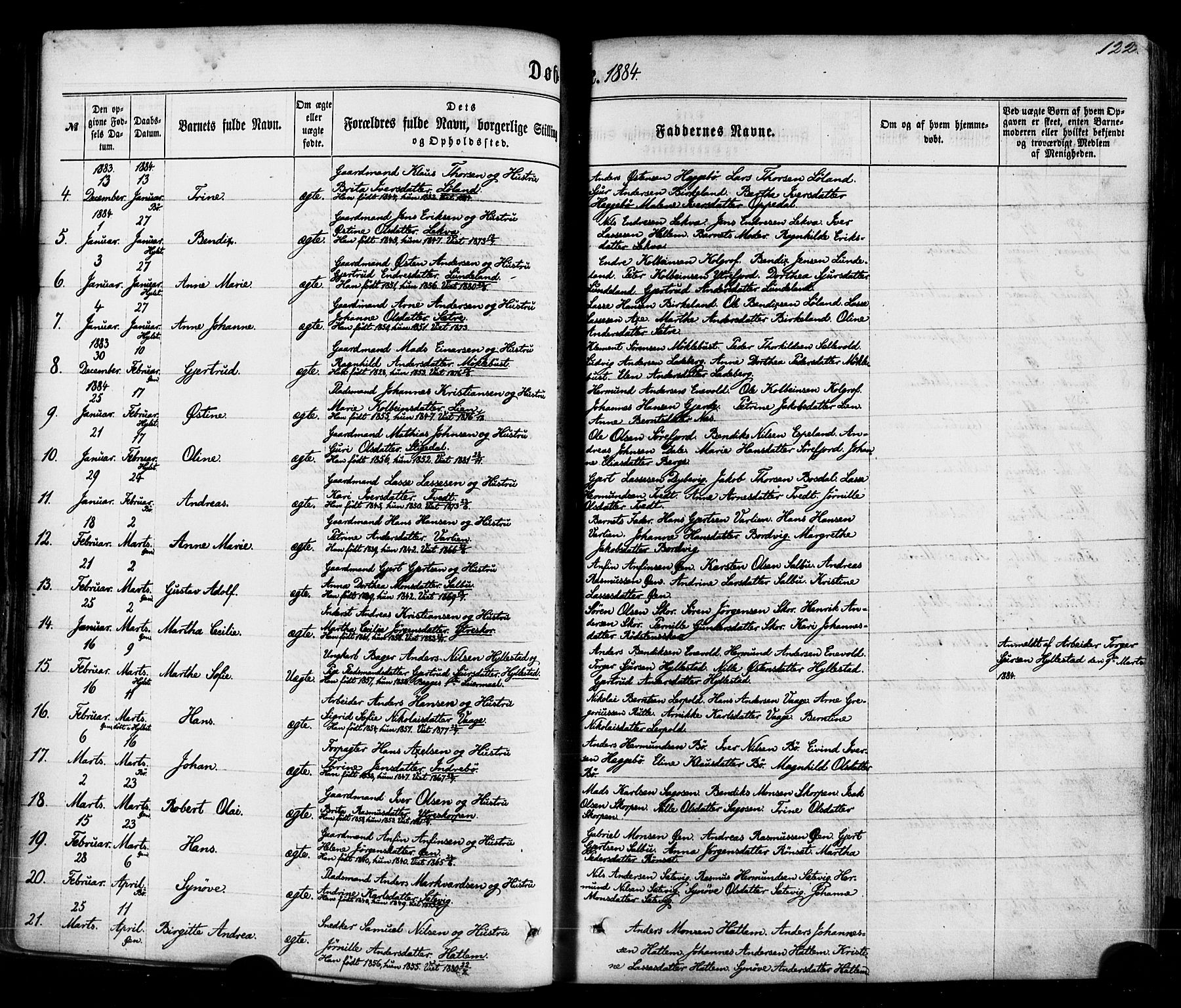 Hyllestad sokneprestembete, SAB/A-80401: Parish register (official) no. A 1, 1861-1886, p. 122