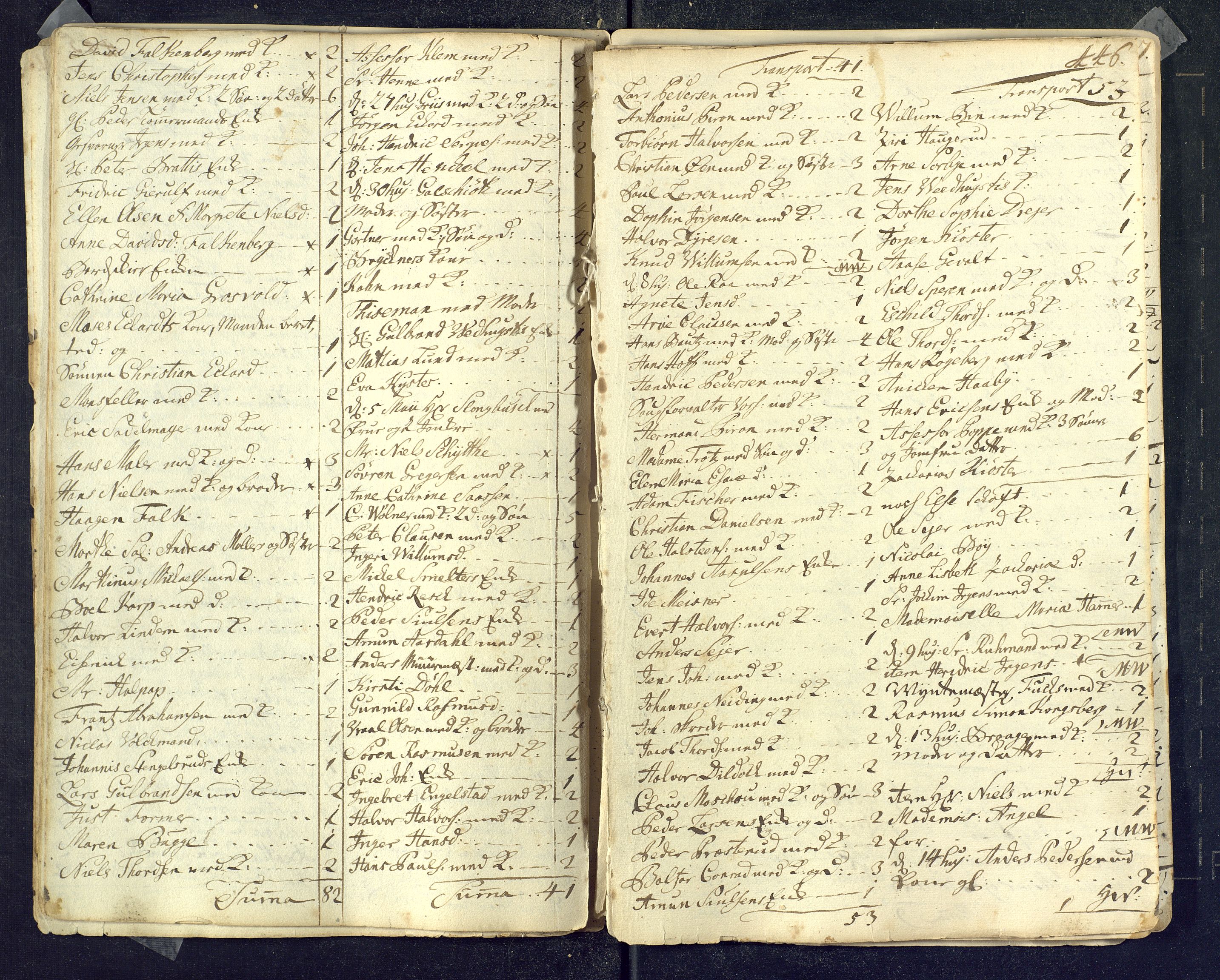 Kongsberg kirkebøker, AV/SAKO-A-22/M/Ma/L0001: Communicants register no. 1, 1731-1739, p. 446