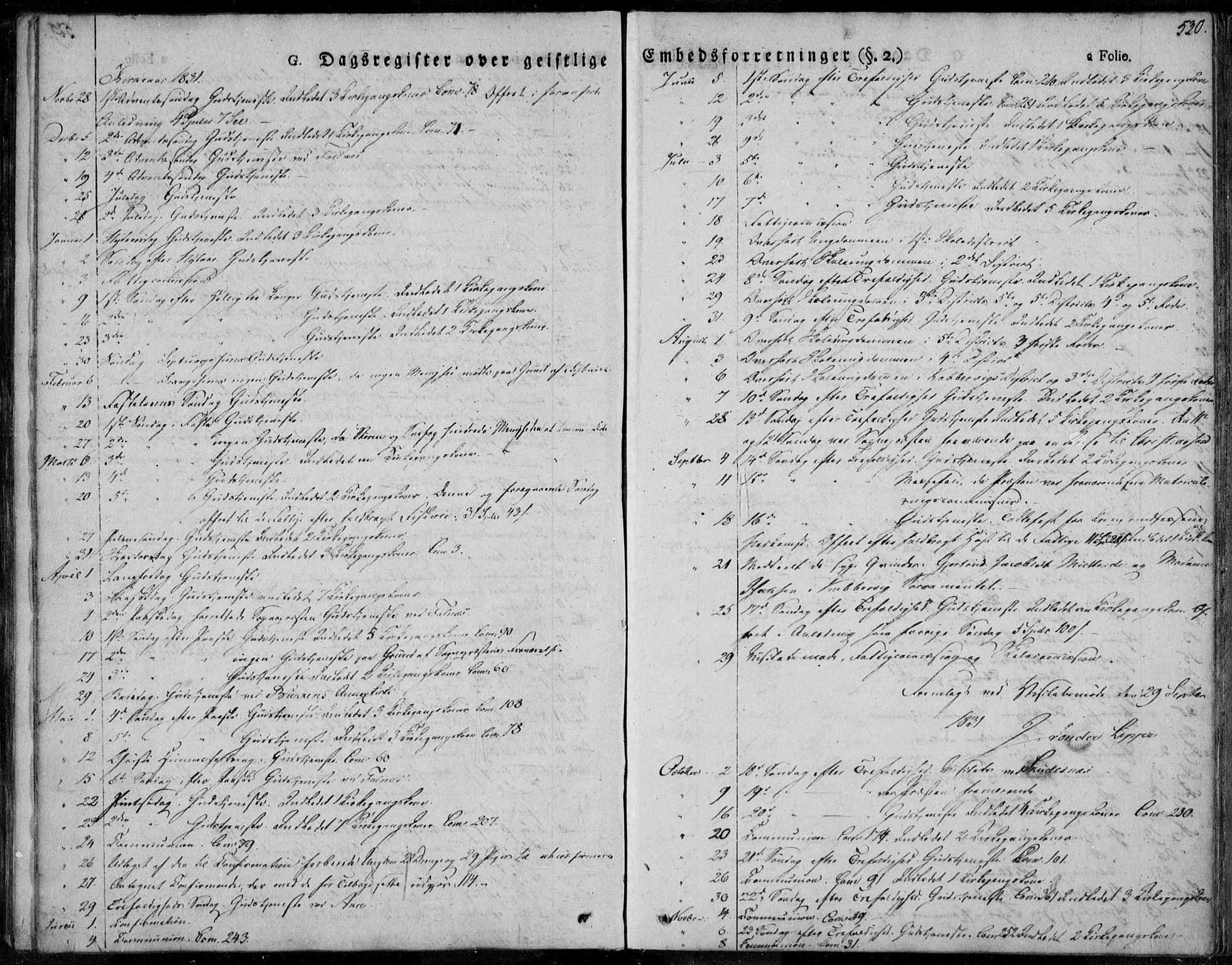 Avaldsnes sokneprestkontor, SAST/A -101851/H/Ha/Haa/L0005: Parish register (official) no. A 5.2, 1825-1841, p. 530