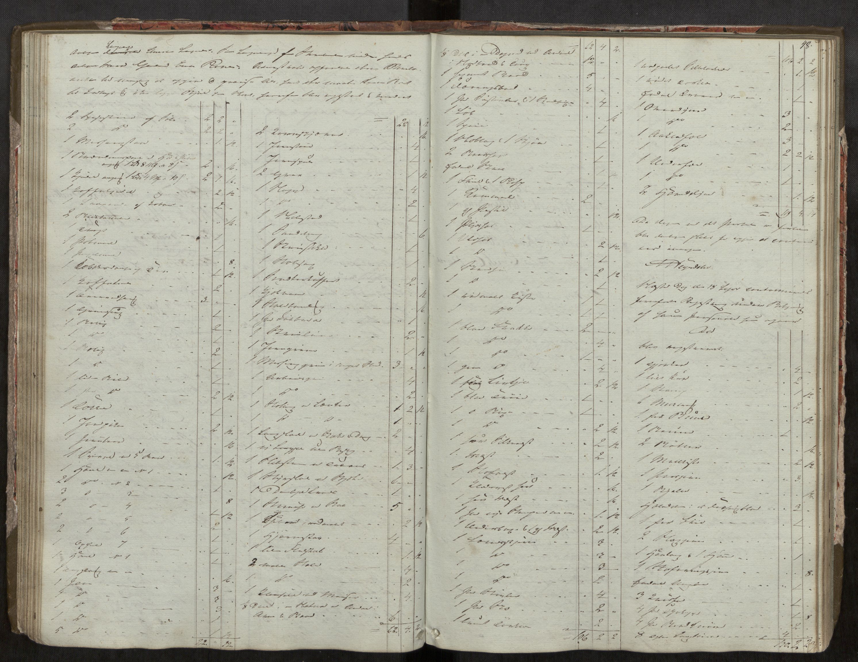 Inderøy sorenskriveri, AV/SAT-A-4147/1/3/3C/3Ca/L0003: Skifteregistreringsprotokoll, 1841-1852, p. 48