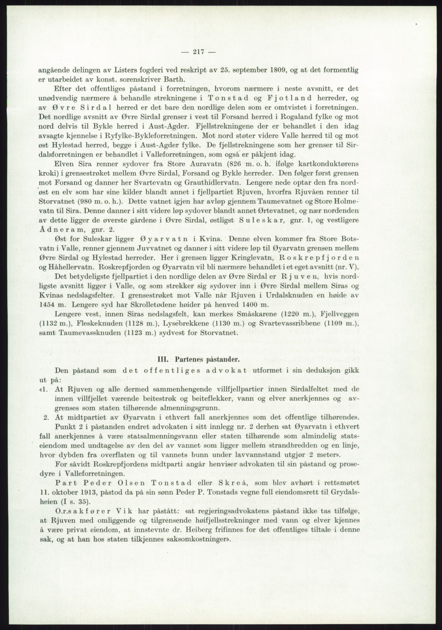 Høyfjellskommisjonen, AV/RA-S-1546/X/Xa/L0001: Nr. 1-33, 1909-1953, p. 1552