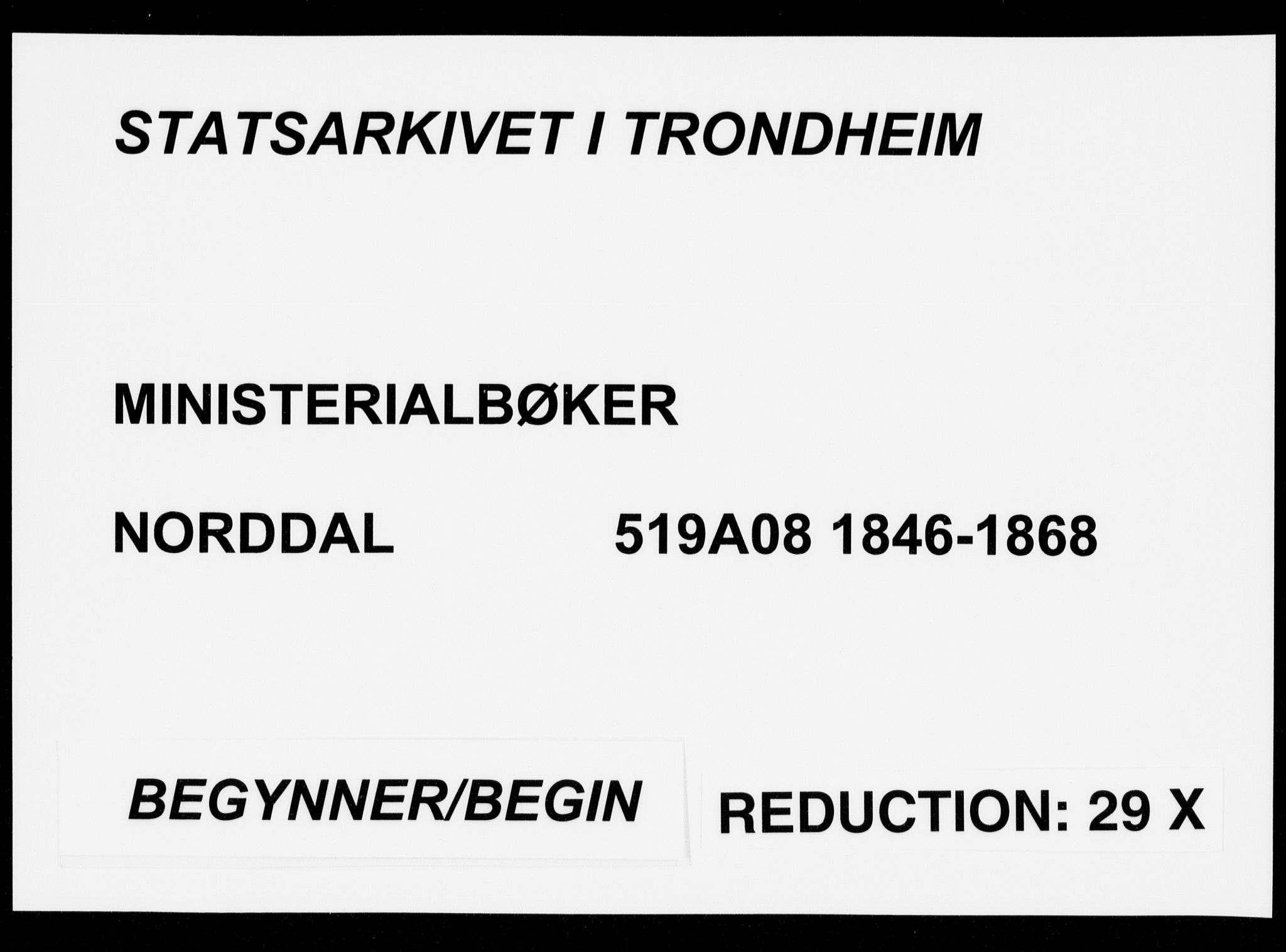 Ministerialprotokoller, klokkerbøker og fødselsregistre - Møre og Romsdal, AV/SAT-A-1454/519/L0249: Parish register (official) no. 519A08, 1846-1868