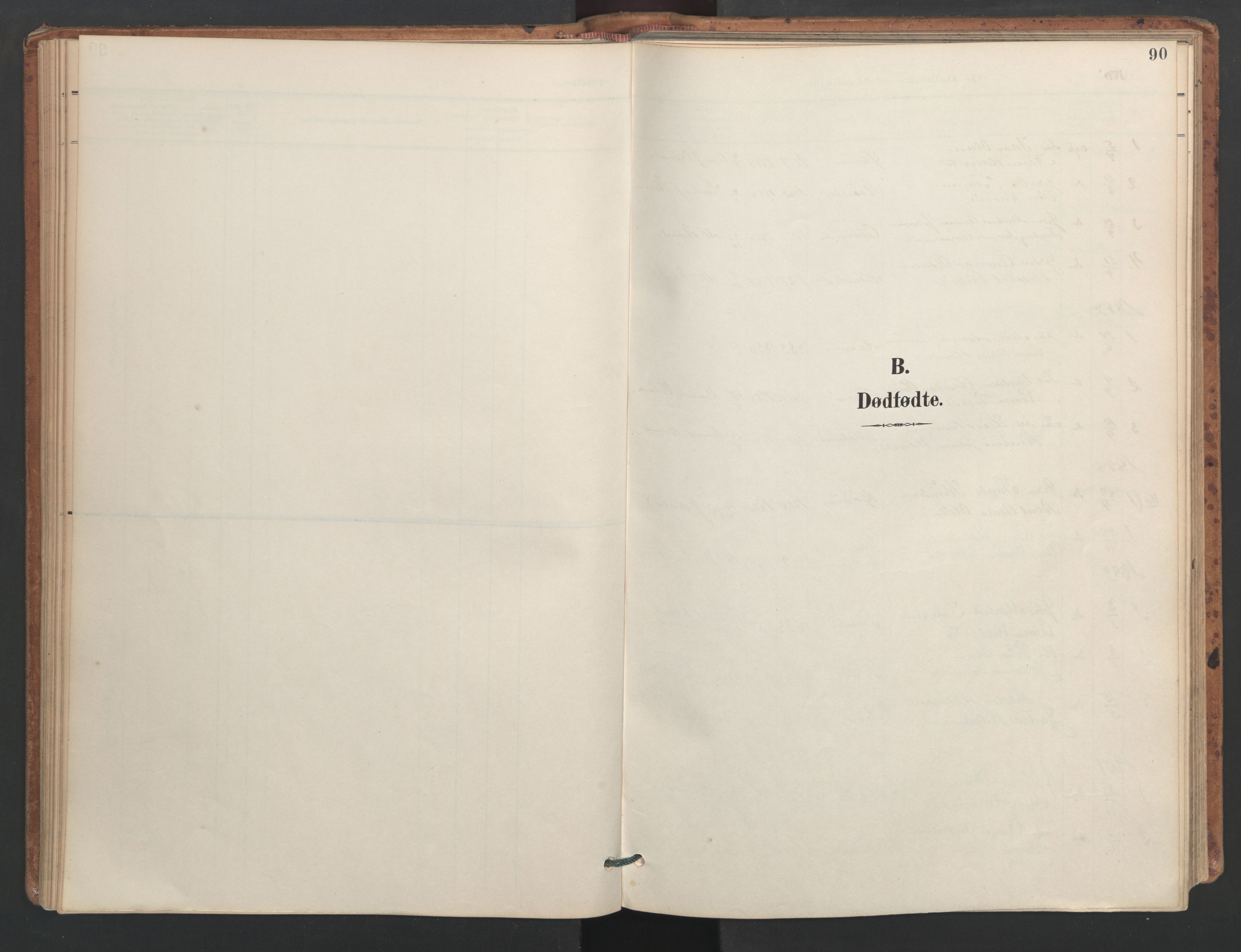 Ministerialprotokoller, klokkerbøker og fødselsregistre - Sør-Trøndelag, AV/SAT-A-1456/655/L0681: Parish register (official) no. 655A10, 1895-1907, p. 90