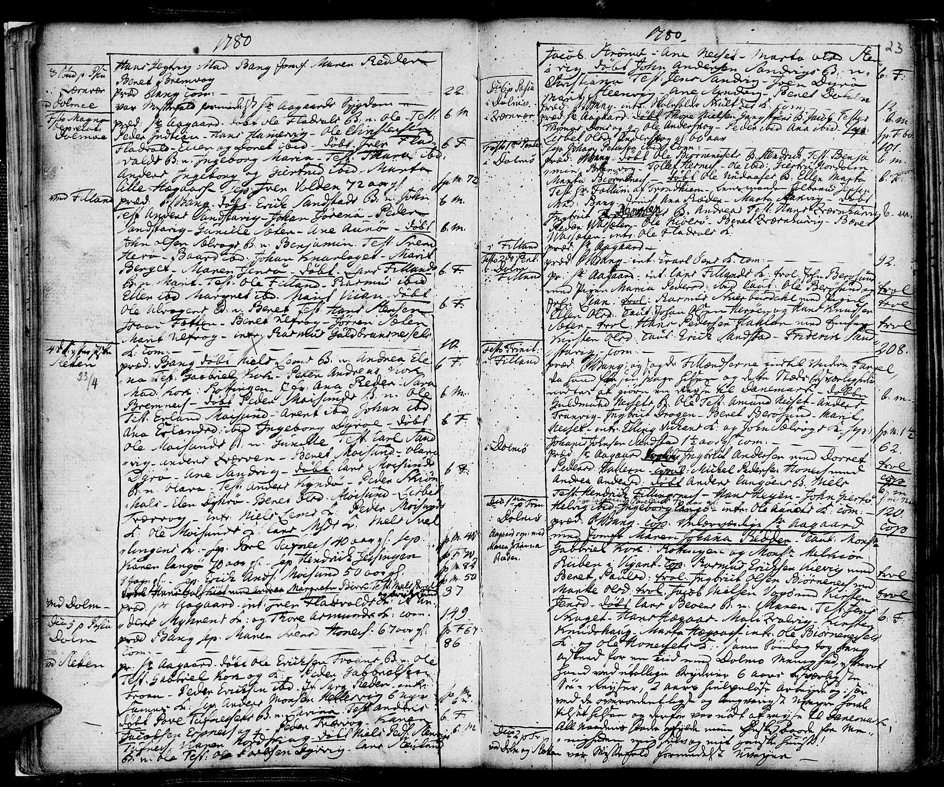Ministerialprotokoller, klokkerbøker og fødselsregistre - Sør-Trøndelag, AV/SAT-A-1456/634/L0526: Parish register (official) no. 634A02, 1775-1818, p. 23