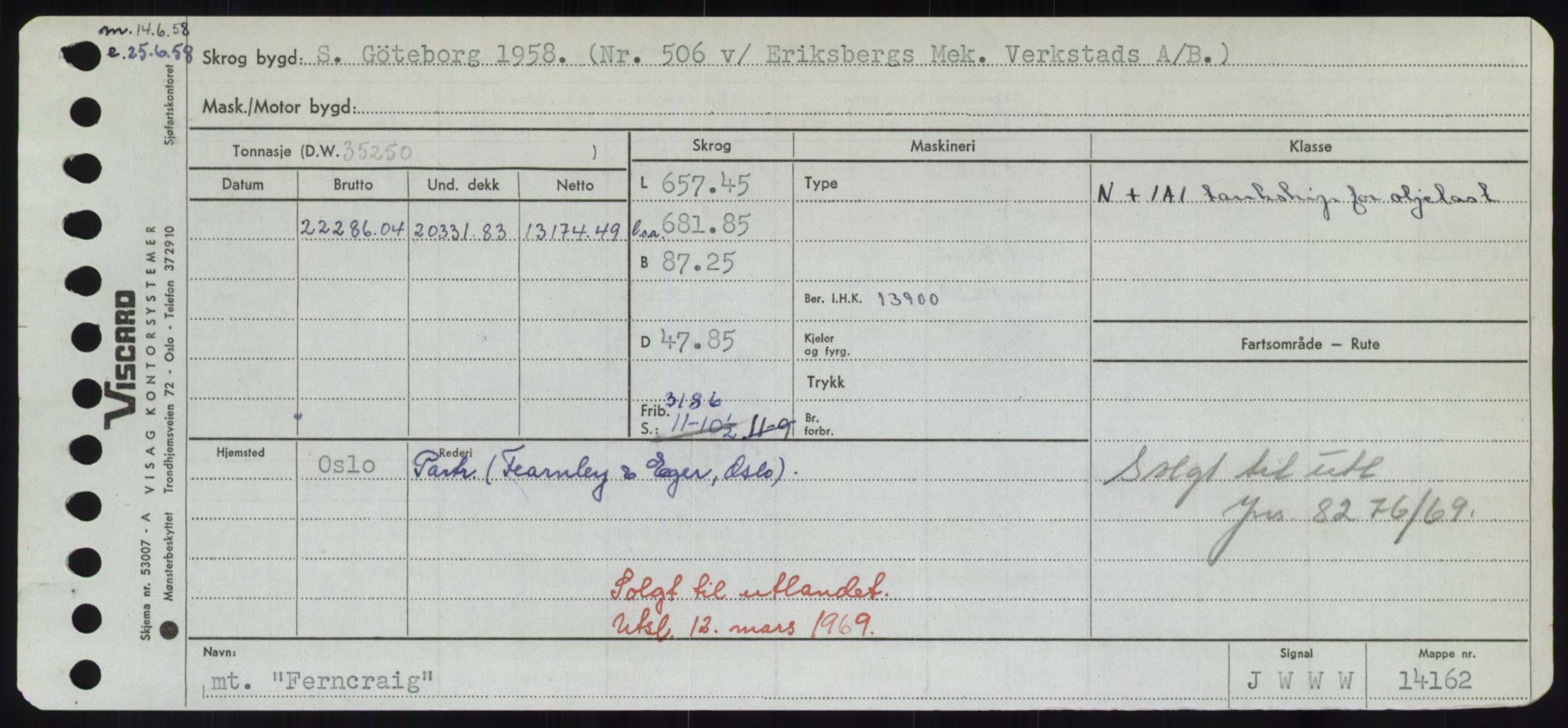 Sjøfartsdirektoratet med forløpere, Skipsmålingen, RA/S-1627/H/Hd/L0010: Fartøy, F-Fjø, p. 341