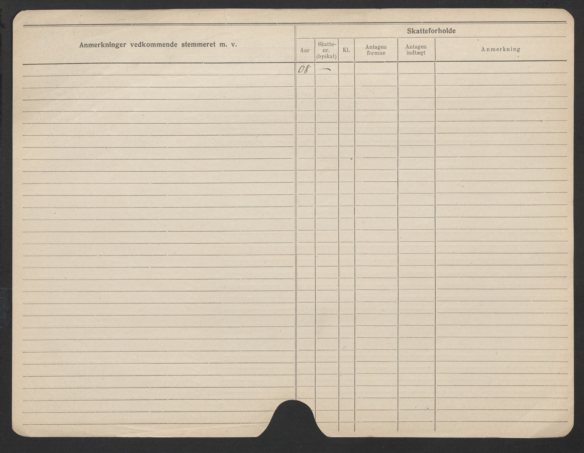 Oslo folkeregister, Registerkort, AV/SAO-A-11715/F/Fa/Fac/L0019: Kvinner, 1906-1914, p. 630b