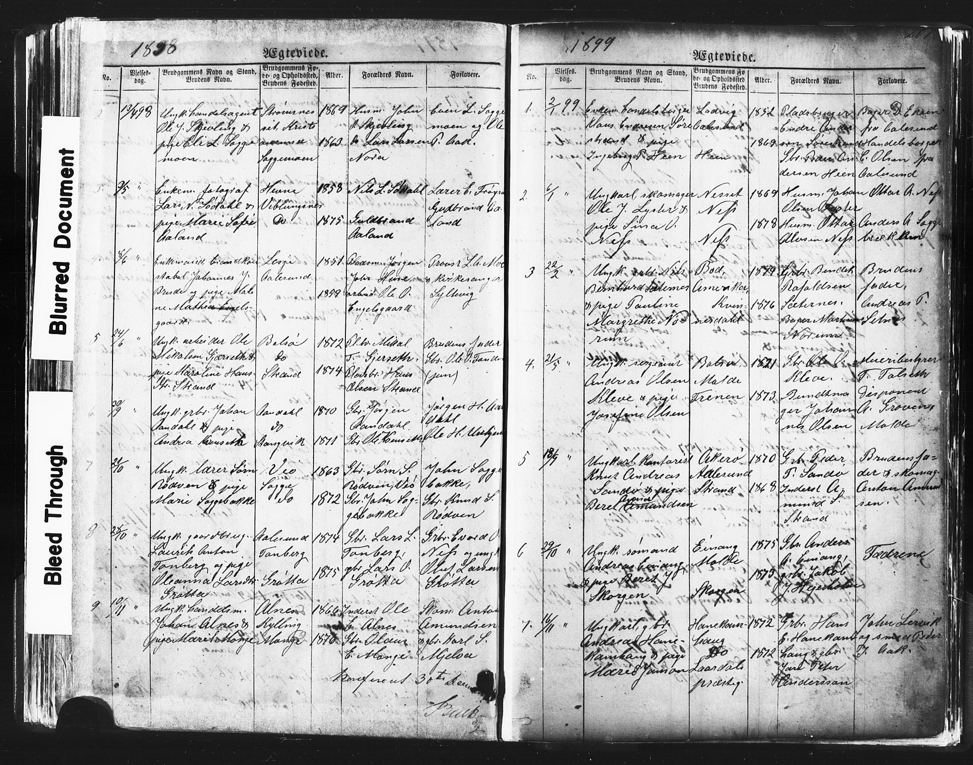 Ministerialprotokoller, klokkerbøker og fødselsregistre - Møre og Romsdal, SAT/A-1454/544/L0580: Parish register (copy) no. 544C02, 1867-1909, p. 207