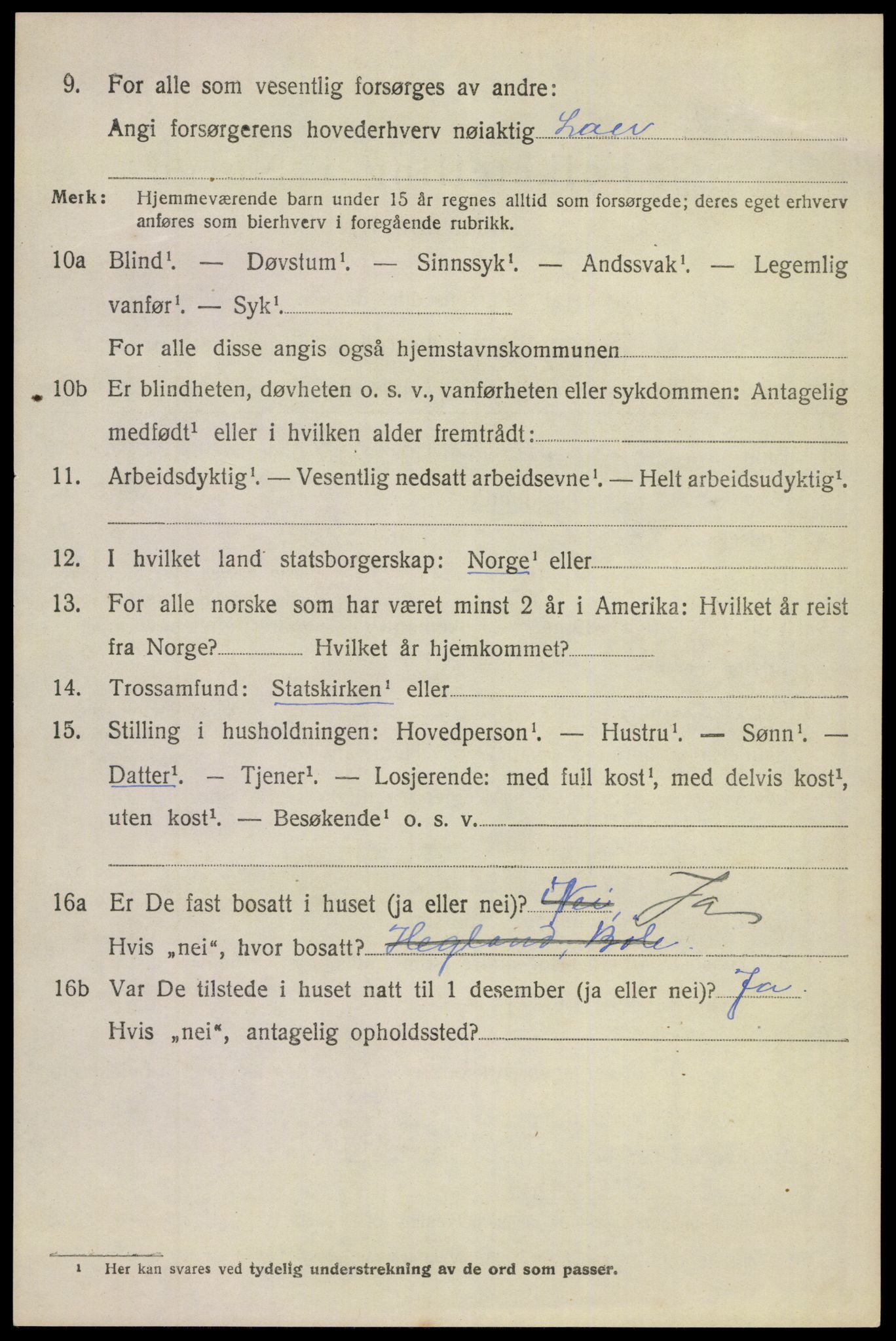 SAKO, 1920 census for Gjerpen, 1920, p. 10763