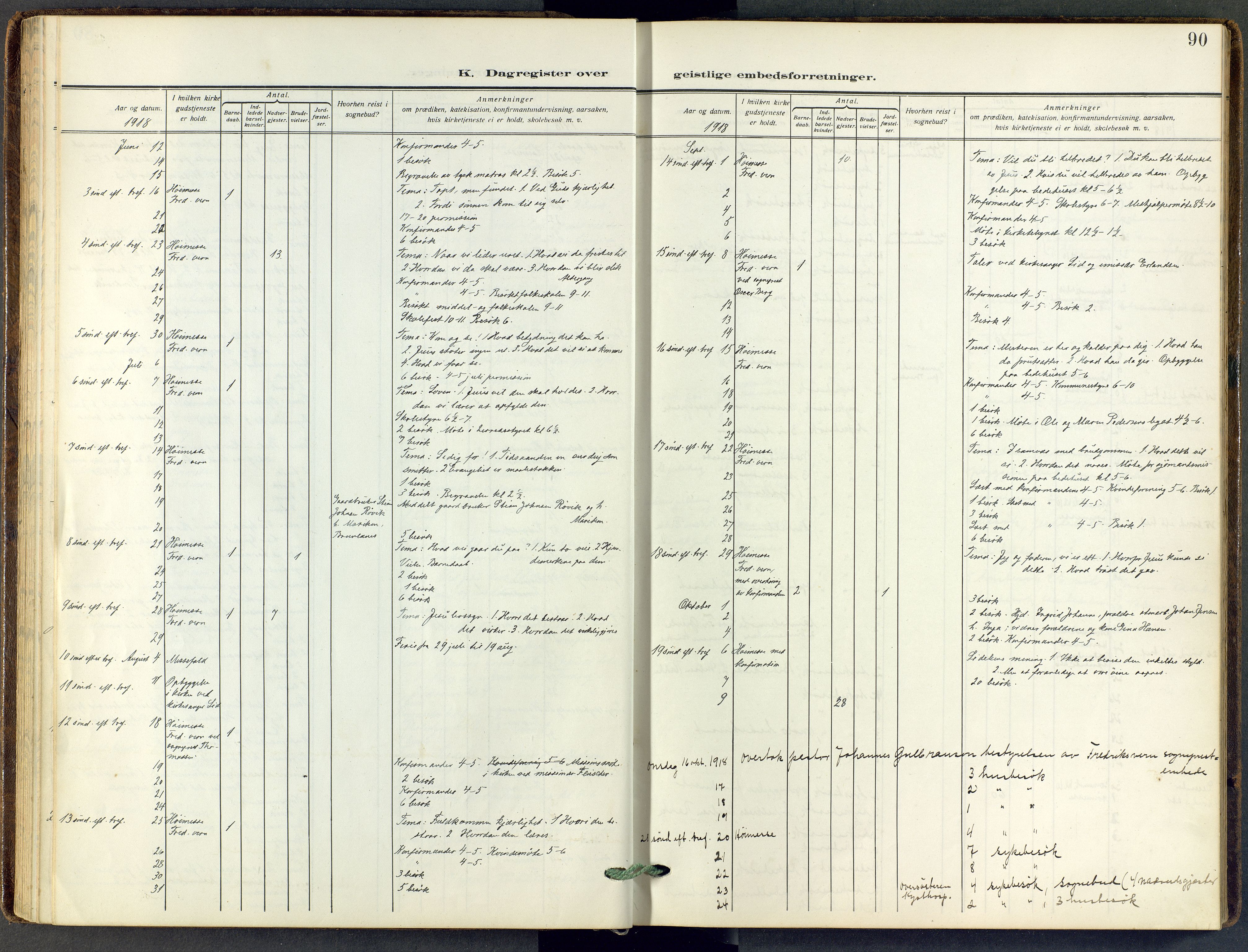 Stavern kirkebøker, AV/SAKO-A-318/F/Fa/L0010: Parish register (official) no. 10, 1916-1967, p. 90