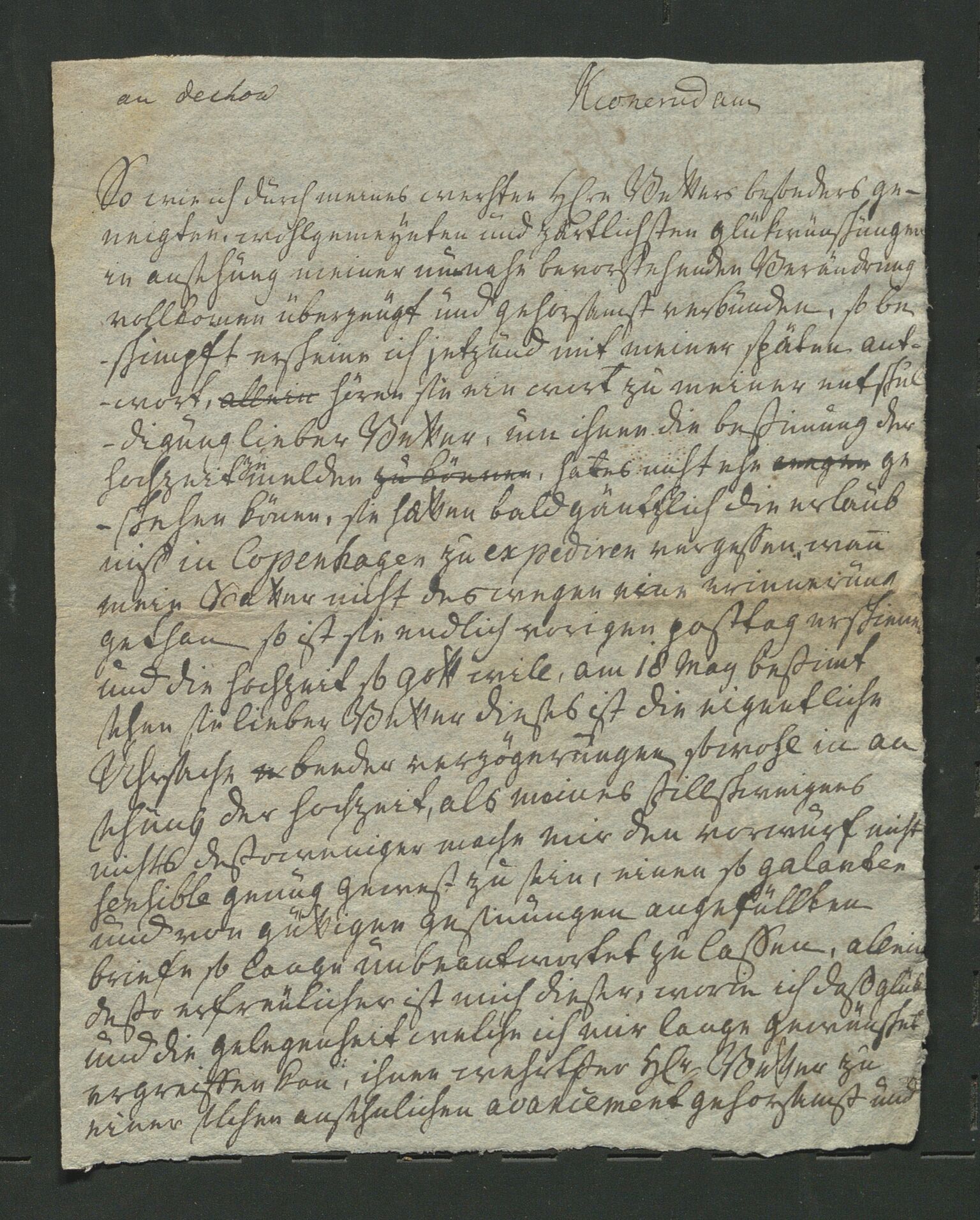 Åker i Vang, Hedmark, og familien Todderud, AV/SAH-ARK-010/E/Ea/L0002: Korrespondanse ordnet kronologisk, 1773-1837, p. 54