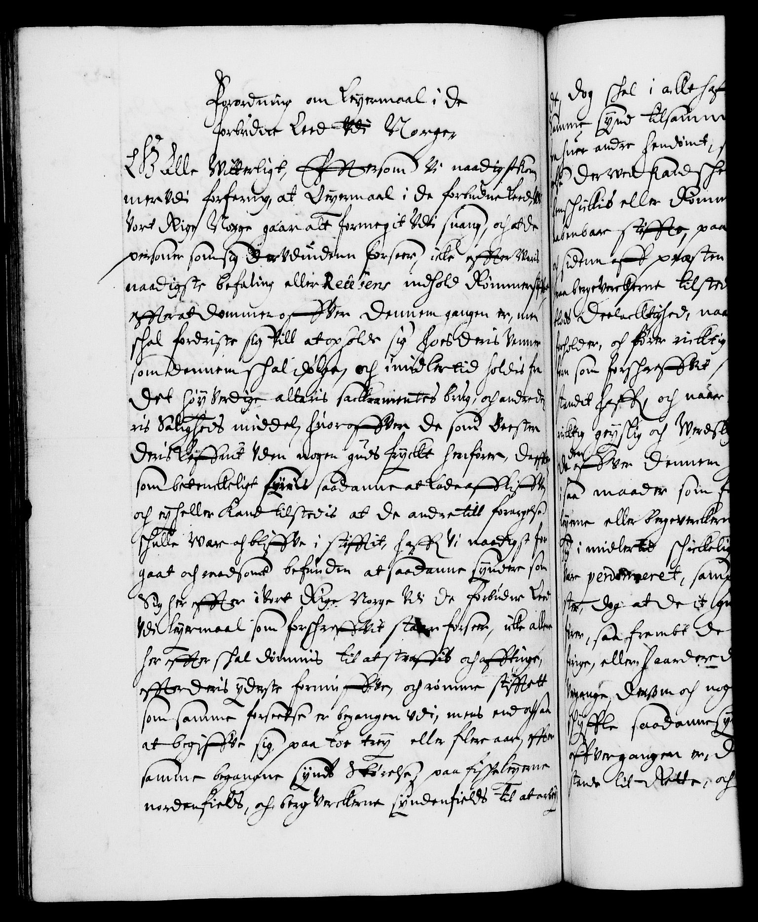 Danske Kanselli 1572-1799, AV/RA-EA-3023/F/Fc/Fca/Fcaa/L0008: Norske registre (mikrofilm), 1651-1656, p. 425b