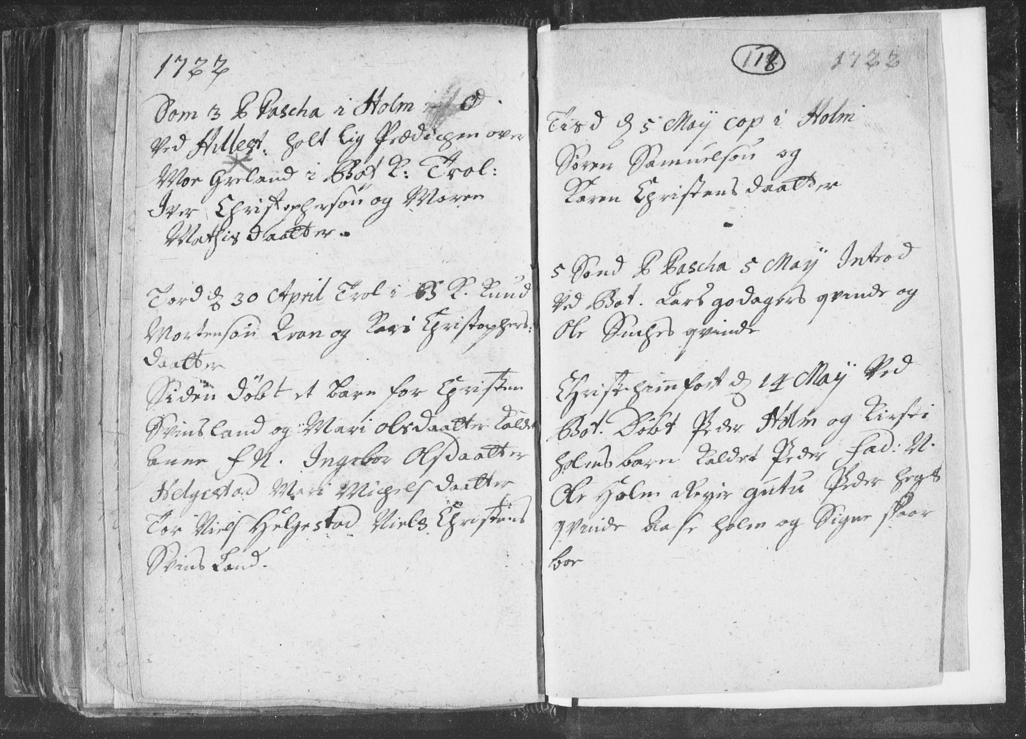 Botne kirkebøker, AV/SAKO-A-340/F/Fa/L0001b: Parish register (official) no. I 1B, 1707-1722, p. 118