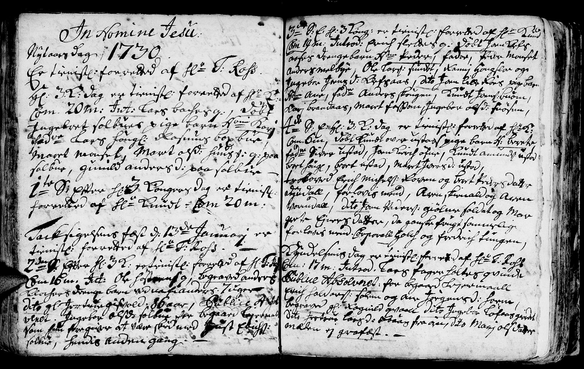 Ministerialprotokoller, klokkerbøker og fødselsregistre - Sør-Trøndelag, AV/SAT-A-1456/668/L0812: Parish register (copy) no. 668C01, 1715-1742