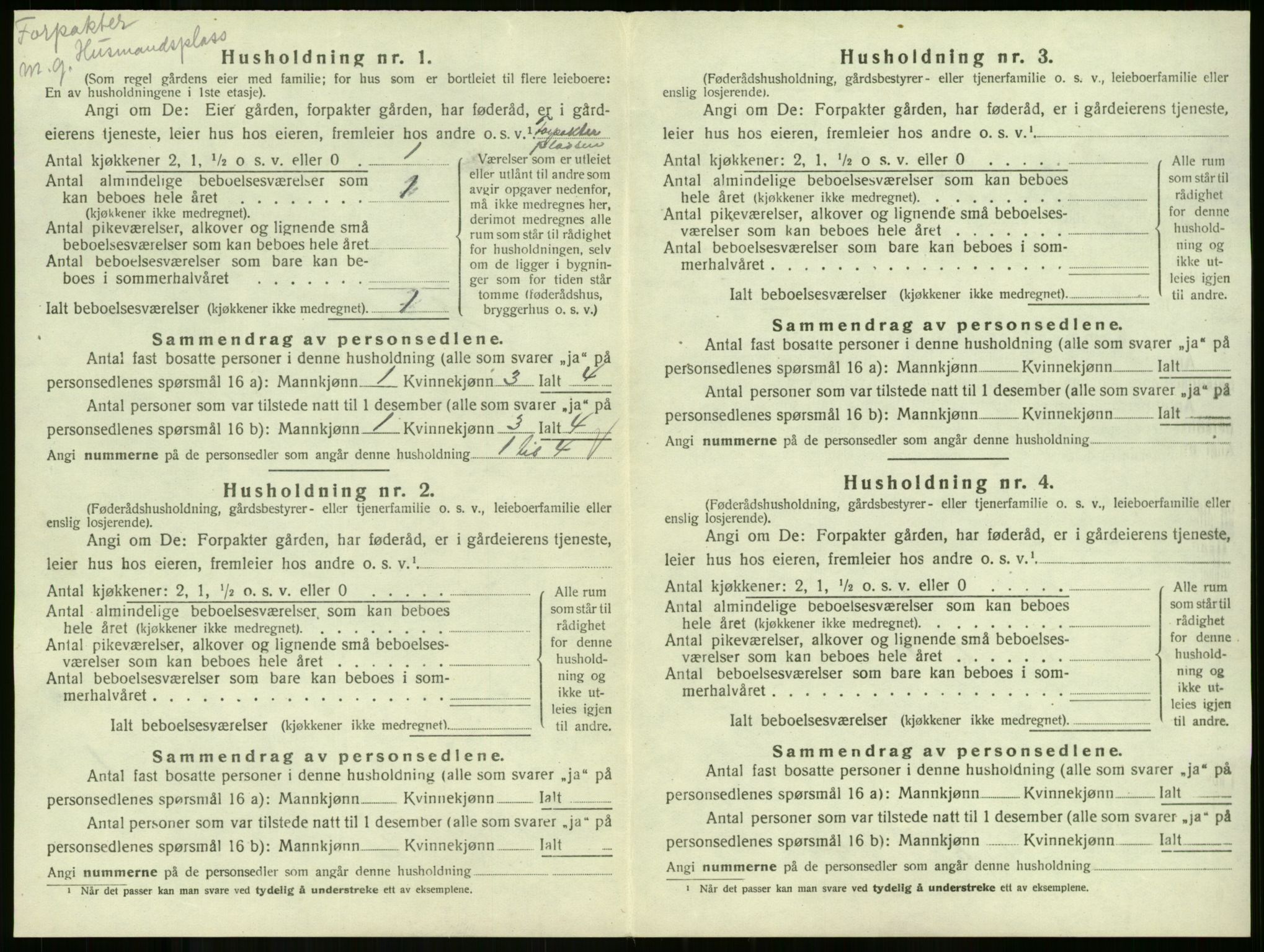 SAKO, 1920 census for Andebu, 1920, p. 242