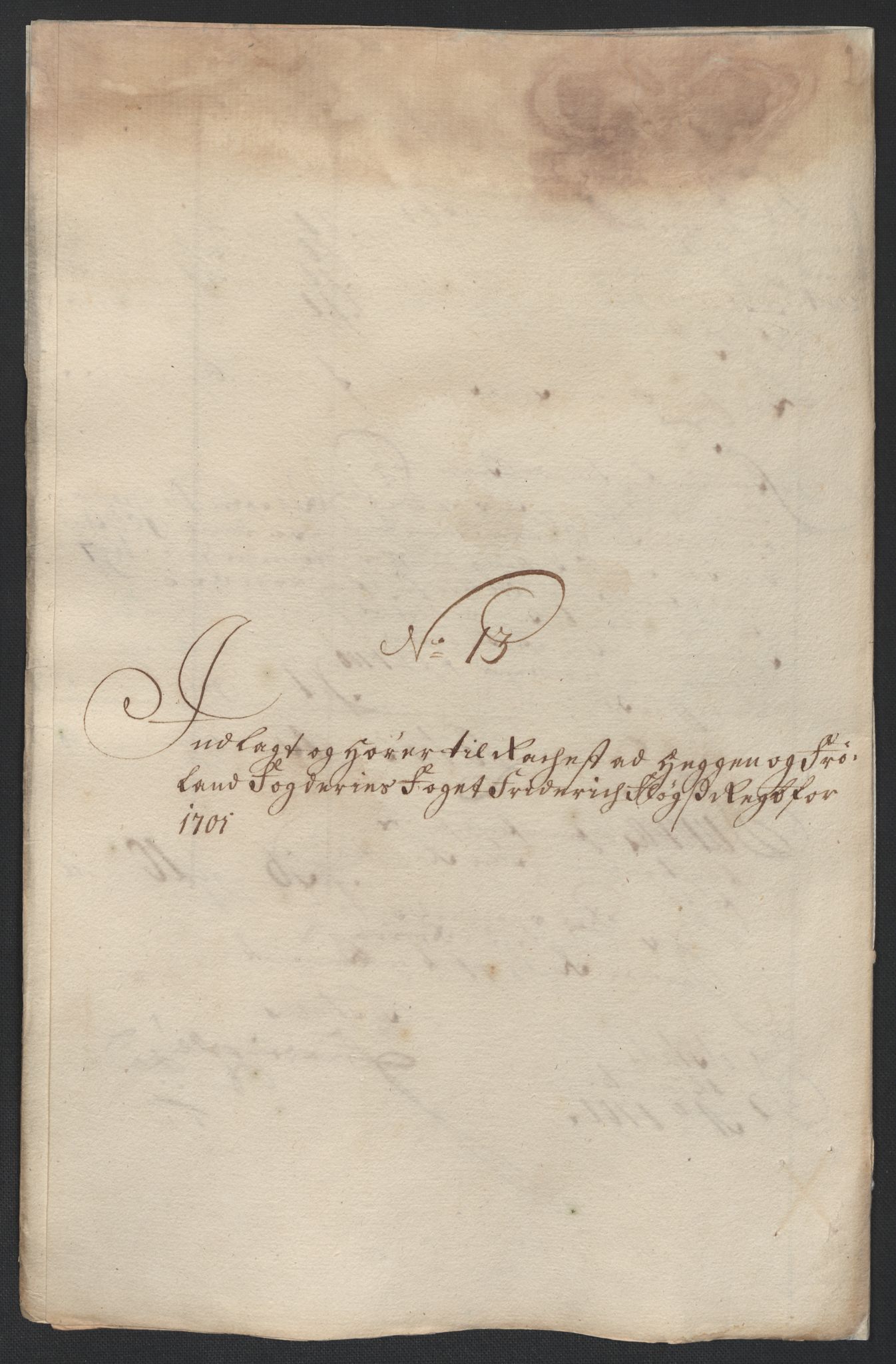 Rentekammeret inntil 1814, Reviderte regnskaper, Fogderegnskap, RA/EA-4092/R07/L0293: Fogderegnskap Rakkestad, Heggen og Frøland, 1701, p. 18
