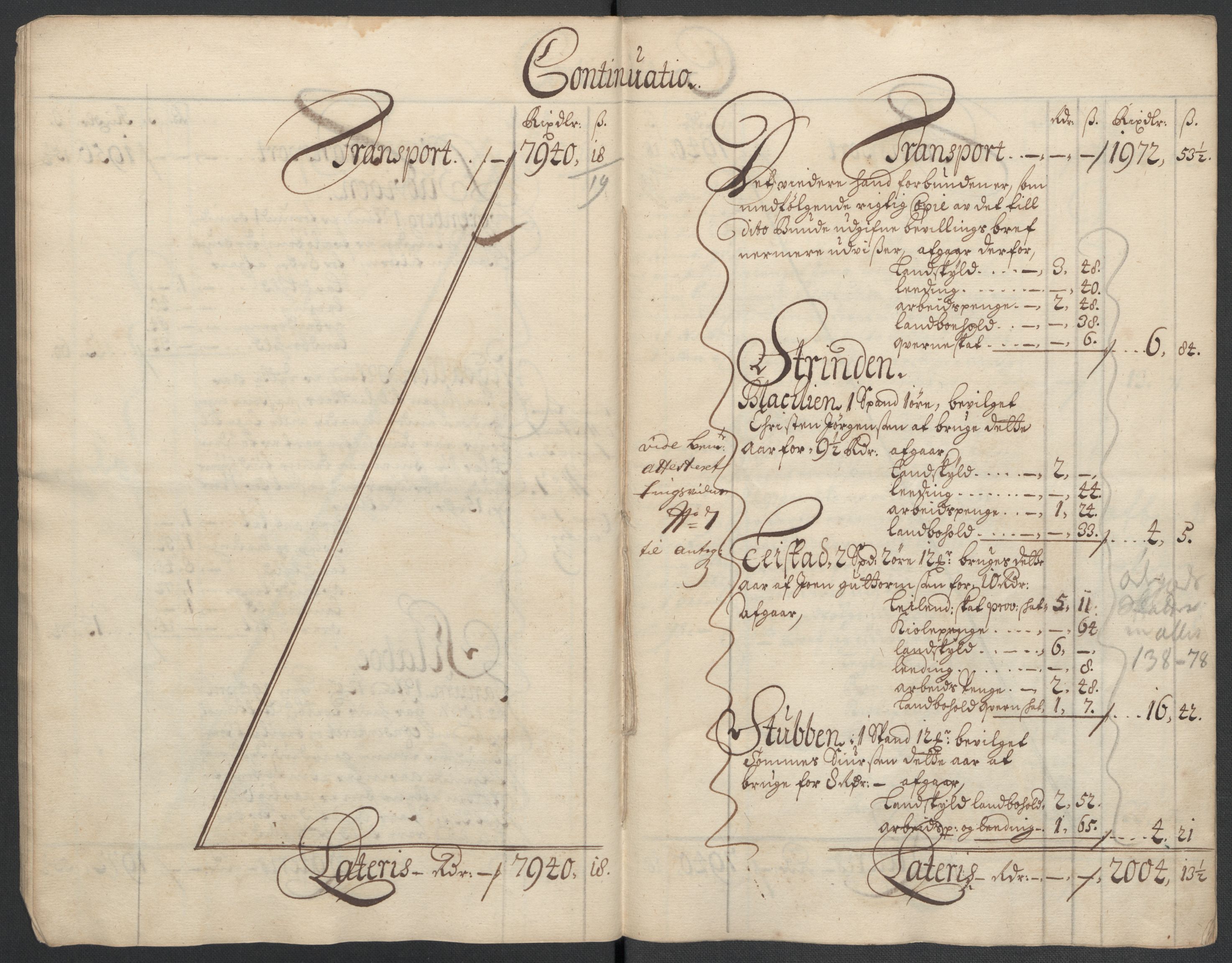 Rentekammeret inntil 1814, Reviderte regnskaper, Fogderegnskap, AV/RA-EA-4092/R61/L4107: Fogderegnskap Strinda og Selbu, 1698-1700, p. 15