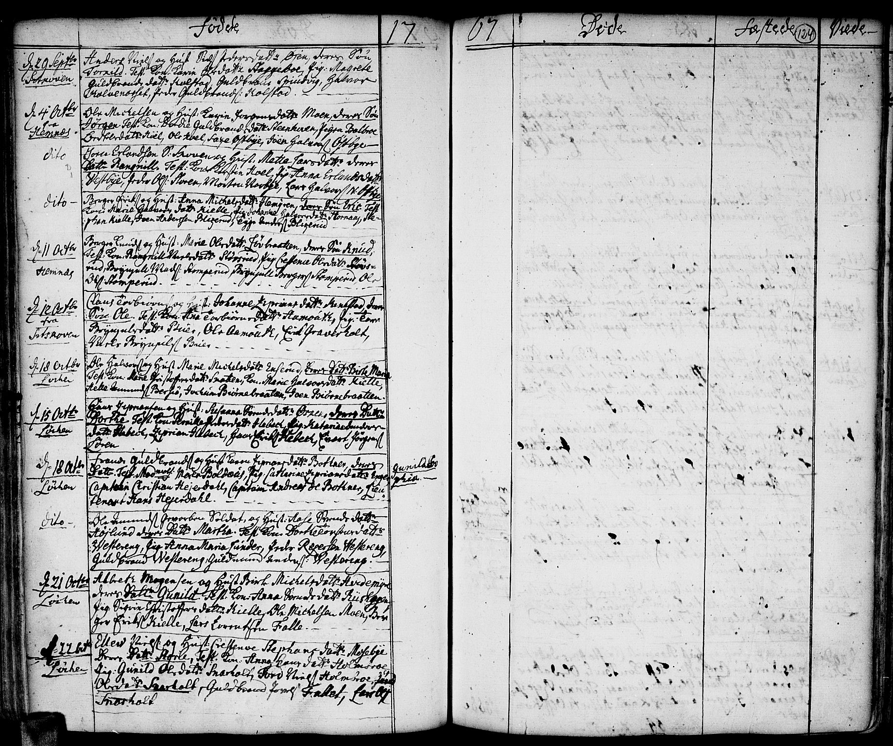 Høland prestekontor Kirkebøker, AV/SAO-A-10346a/F/Fa/L0004: Parish register (official) no. I 4, 1757-1780, p. 124