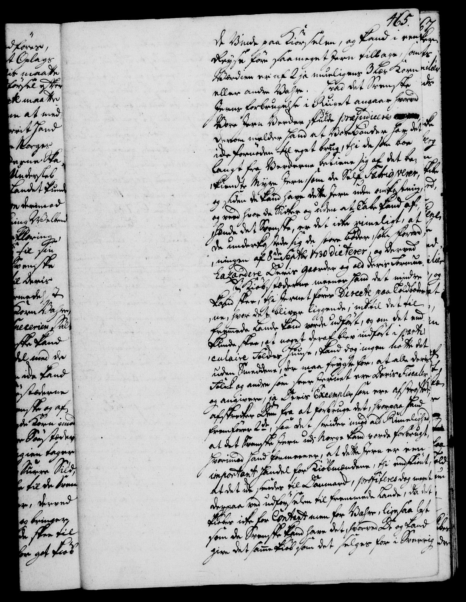 Rentekammeret, Kammerkanselliet, RA/EA-3111/G/Gh/Gha/L0023: Norsk ekstraktmemorialprotokoll (merket RK 53.68), 1741-1742, p. 465