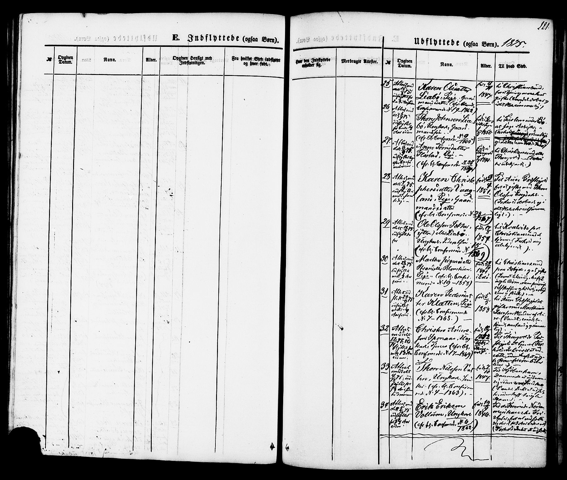 Ministerialprotokoller, klokkerbøker og fødselsregistre - Møre og Romsdal, AV/SAT-A-1454/576/L0884: Parish register (official) no. 576A02, 1865-1879, p. 221