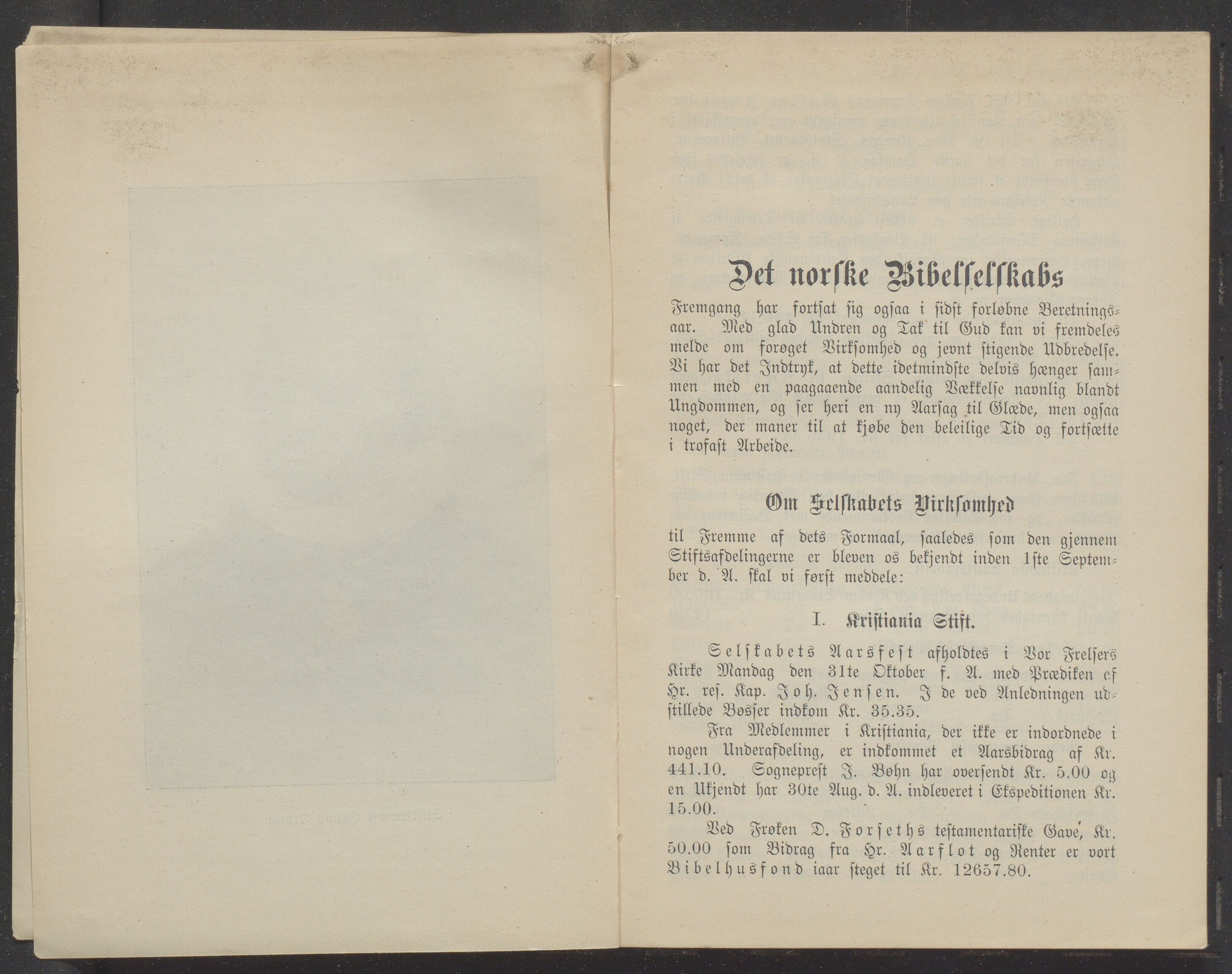 Det Norske Bibelselskap, VID/MDA-A-1528/X/L0003/0007: Årsberetninger / Årsberetning 83, 1898