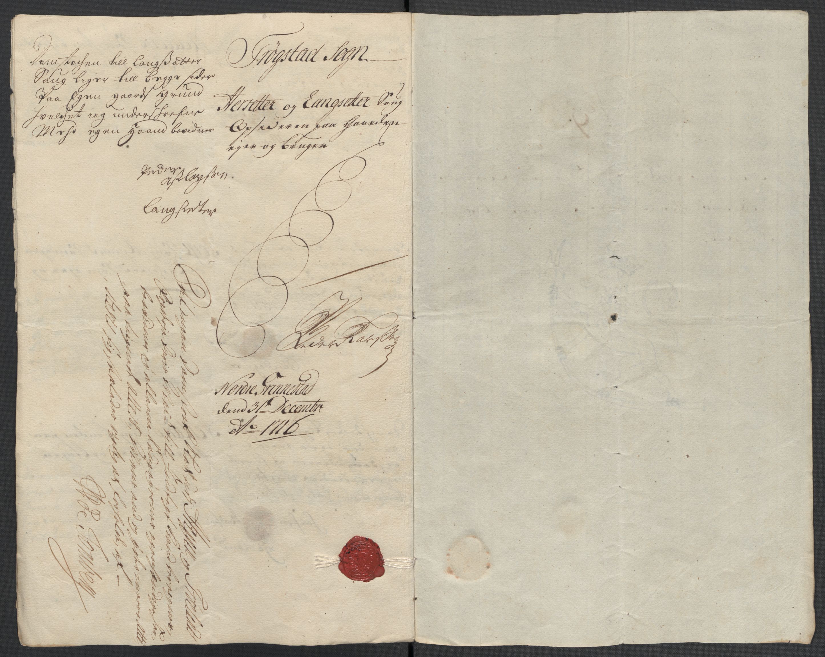 Rentekammeret inntil 1814, Reviderte regnskaper, Fogderegnskap, AV/RA-EA-4092/R07/L0311: Fogderegnskap Rakkestad, Heggen og Frøland, 1716, p. 238