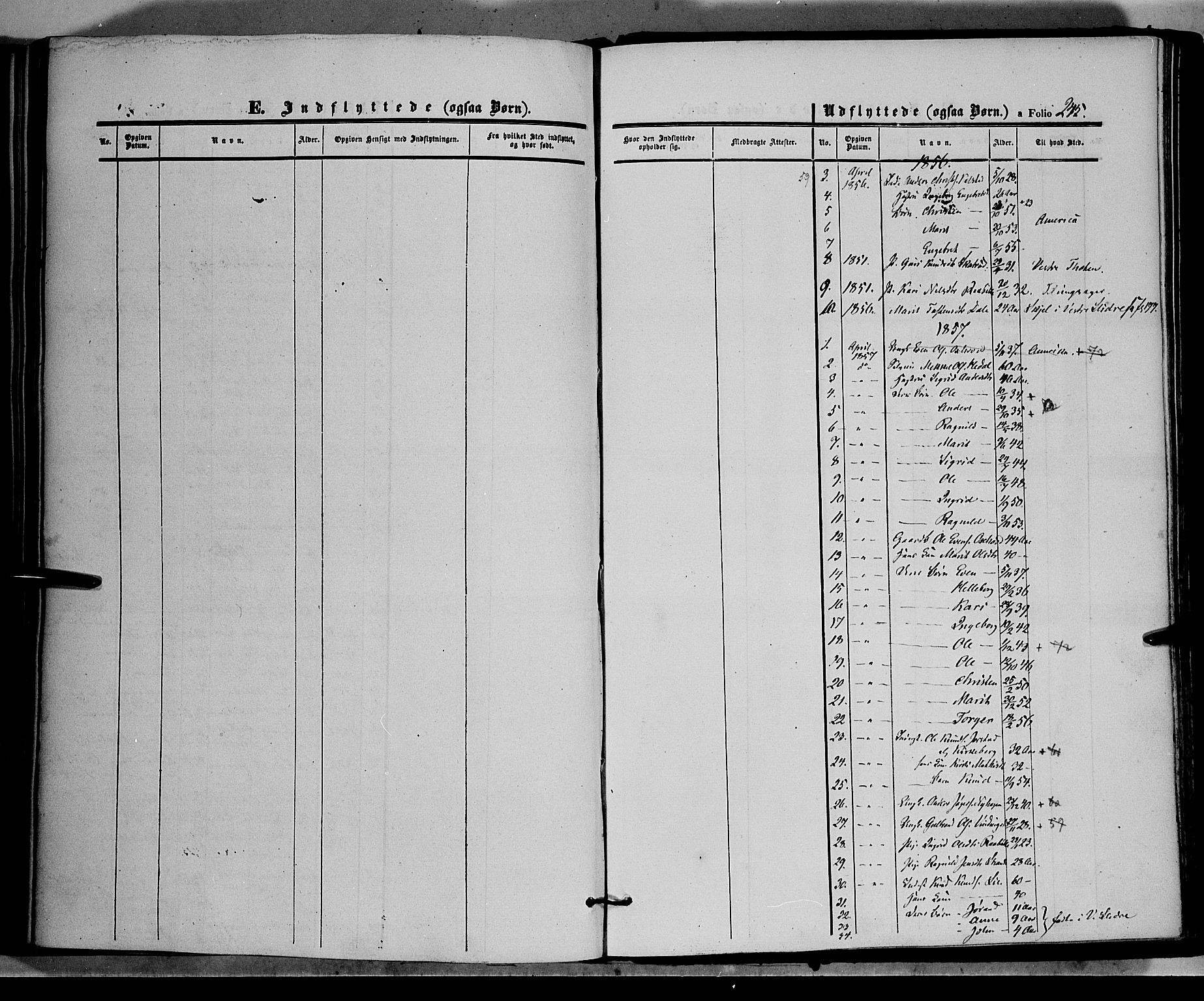 Øystre Slidre prestekontor, AV/SAH-PREST-138/H/Ha/Haa/L0001: Parish register (official) no. 1, 1849-1874, p. 244