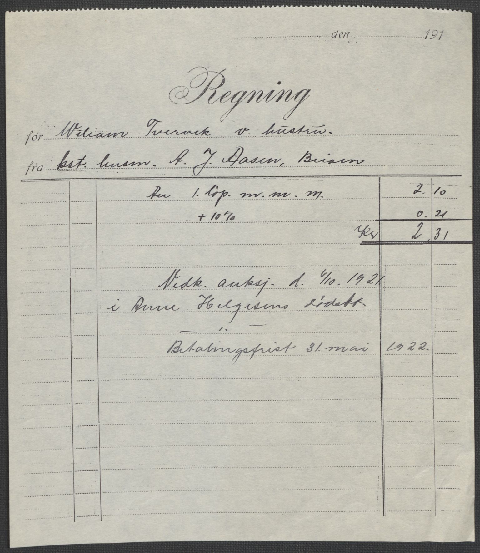 Beiarn lensmannskontor, SAT/A-5676/1/02/L0003: 2.02.03 - Div. dødsbo, 1915-1924