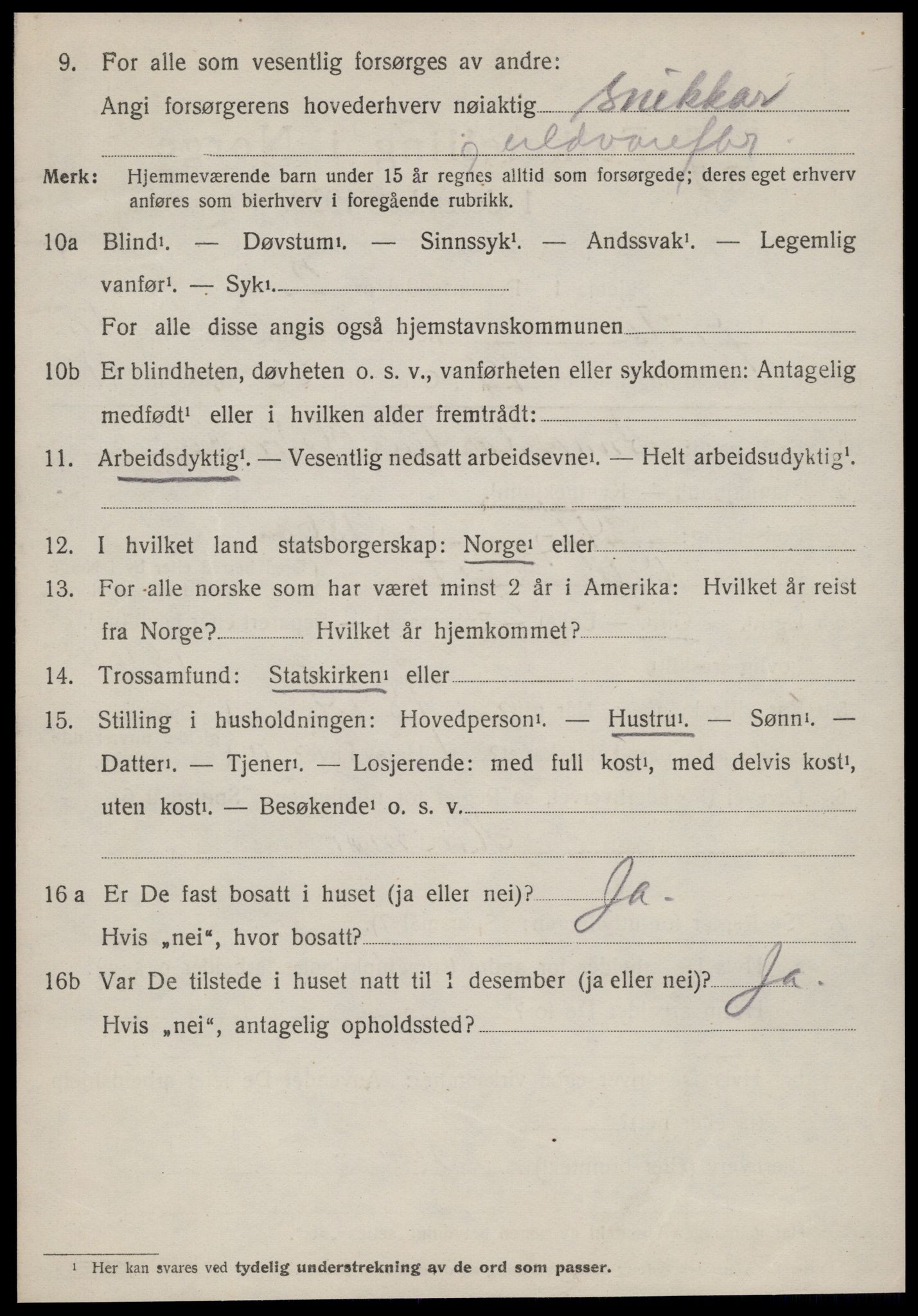 SAT, 1920 census for Ørsta, 1920, p. 7089