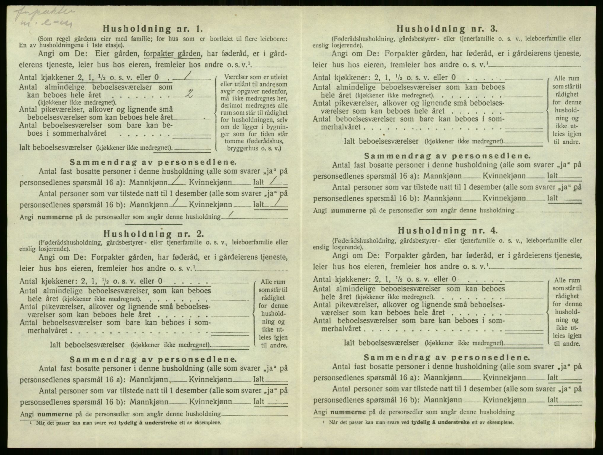 SAO, 1920 census for Setskog, 1920, p. 295