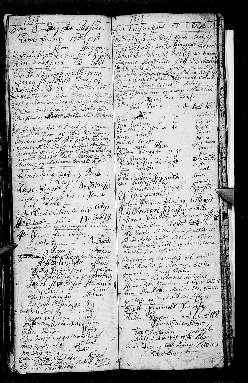 Kvæfjord sokneprestkontor, AV/SATØ-S-1323/G/Ga/Gab/L0001klokker: Parish register (copy) no. 1, 1806-1824