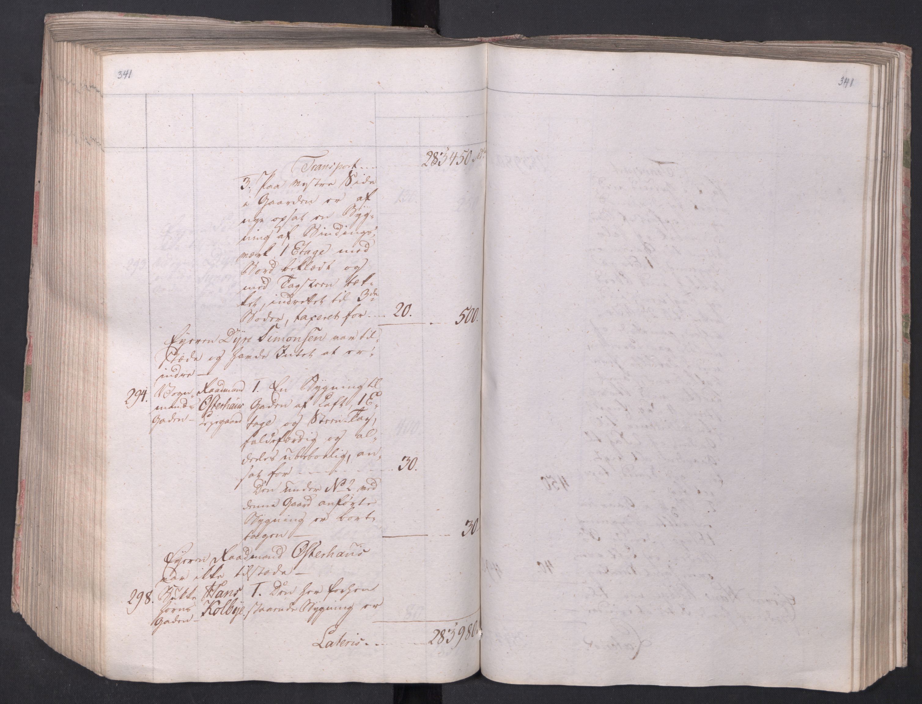 Kristiania stiftamt, AV/SAO-A-10386/I/Ia/L0015: Branntakster, 1797, p. 341