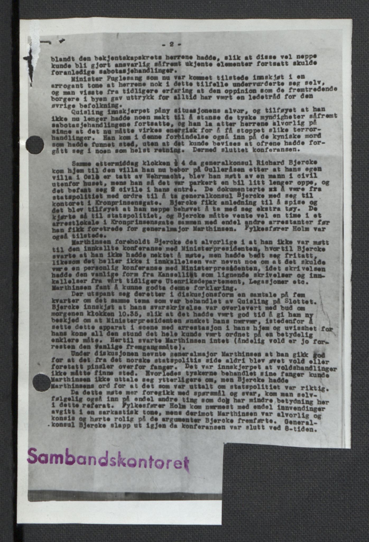 Landssvikarkivet, Oslo politikammer, AV/RA-S-3138-01/D/Da/L0003: Dnr. 29, 1945, p. 2273