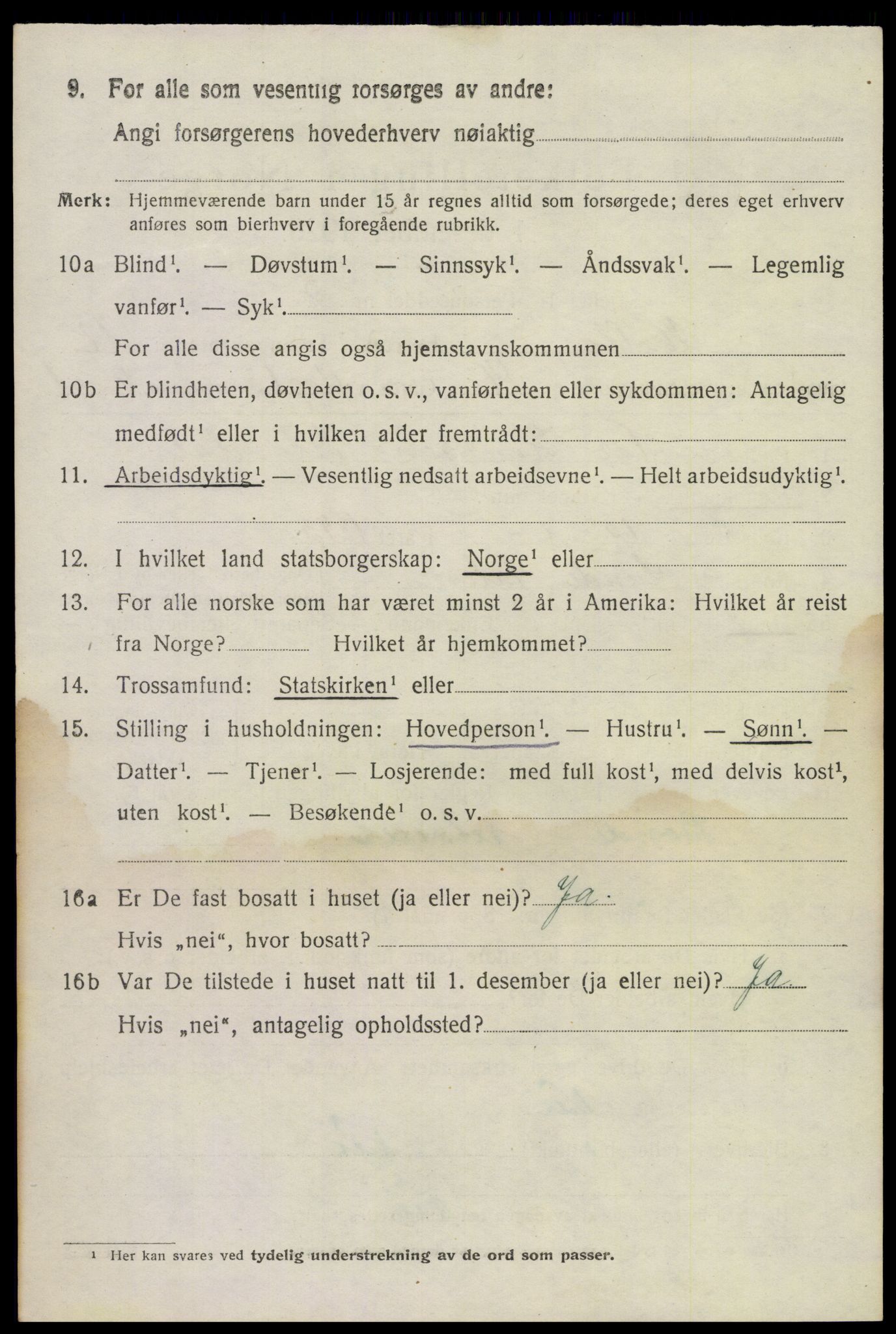 SAKO, 1920 census for Holla, 1920, p. 7582