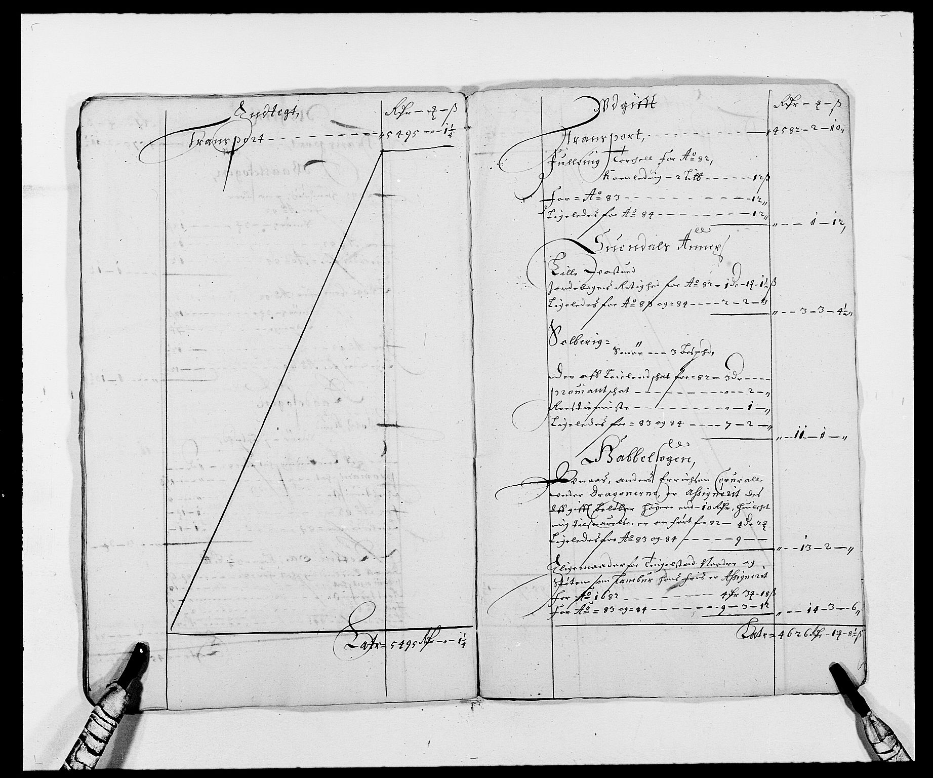 Rentekammeret inntil 1814, Reviderte regnskaper, Fogderegnskap, AV/RA-EA-4092/R02/L0103: Fogderegnskap Moss og Verne kloster, 1682-1684, p. 458