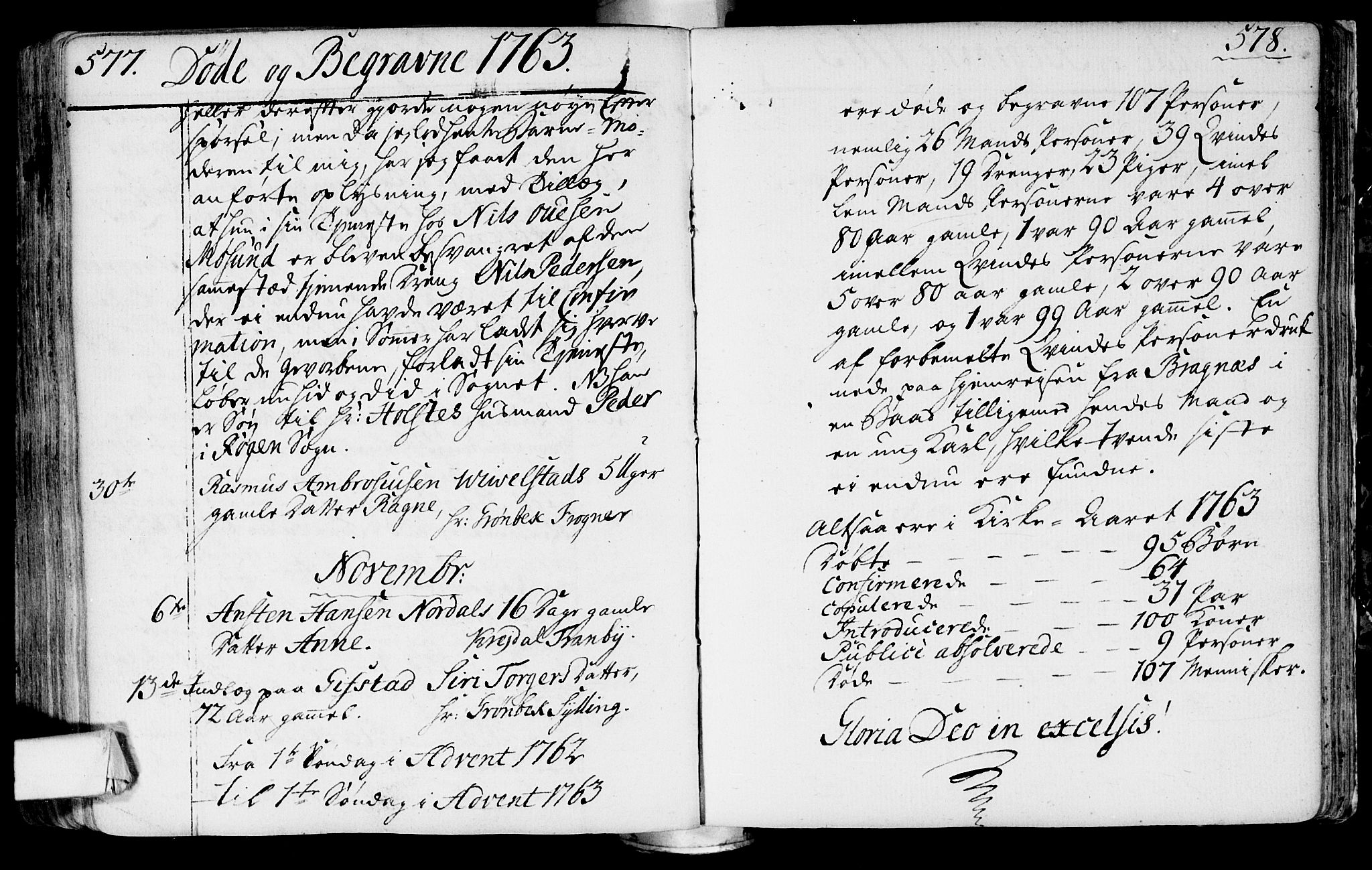 Lier kirkebøker, AV/SAKO-A-230/F/Fa/L0004: Parish register (official) no. I 4, 1749-1764, p. 577-578