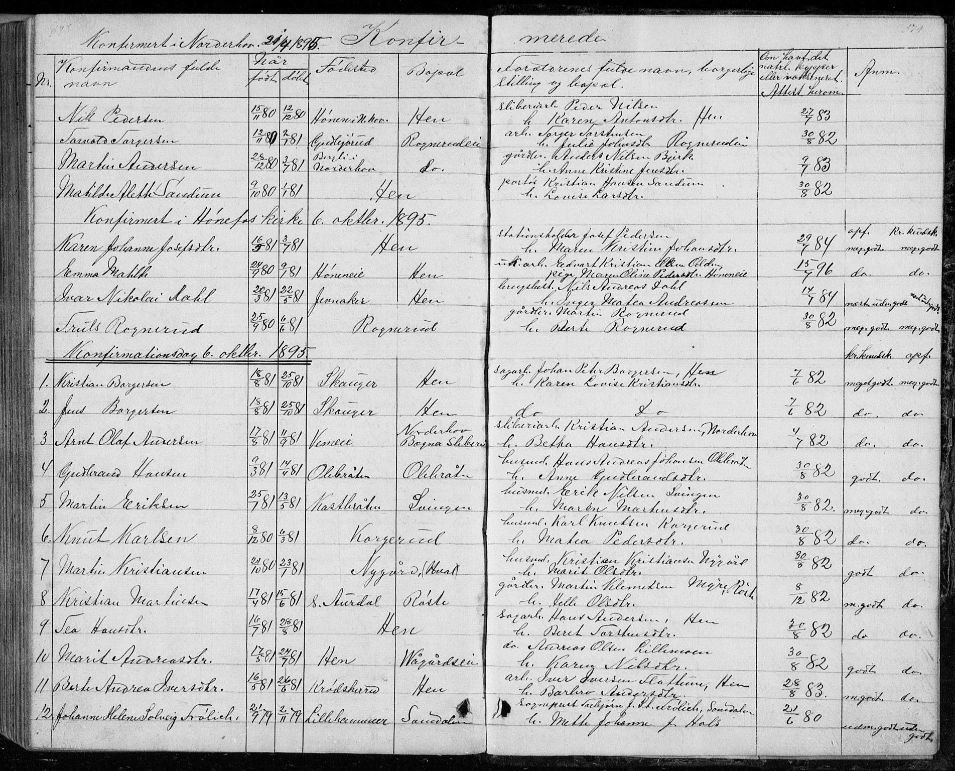 Ådal kirkebøker, SAKO/A-248/G/Gc/L0001: Parish register (copy) no. III 1, 1862-1898, p. 578-579