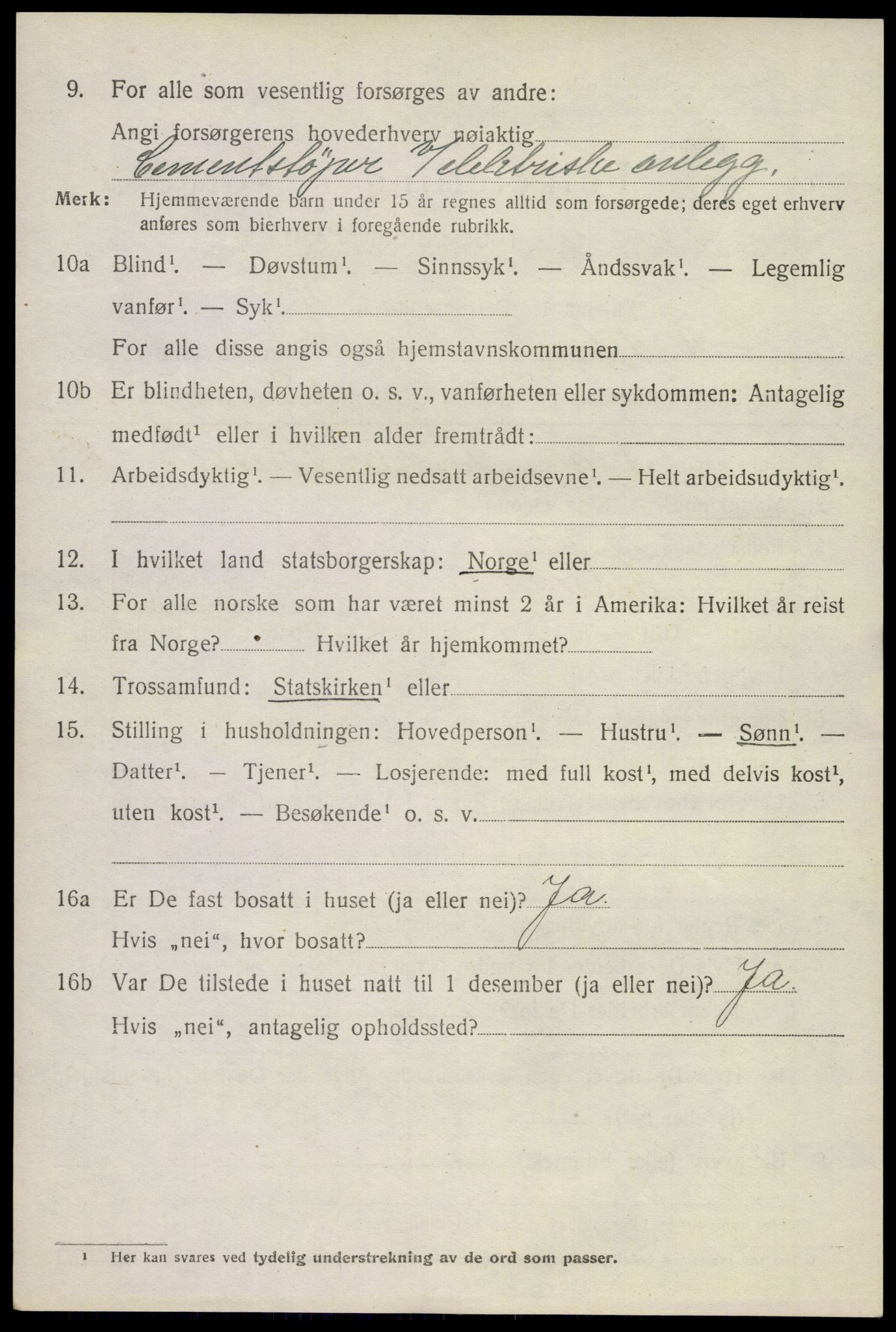 SAKO, 1920 census for Andebu, 1920, p. 4471