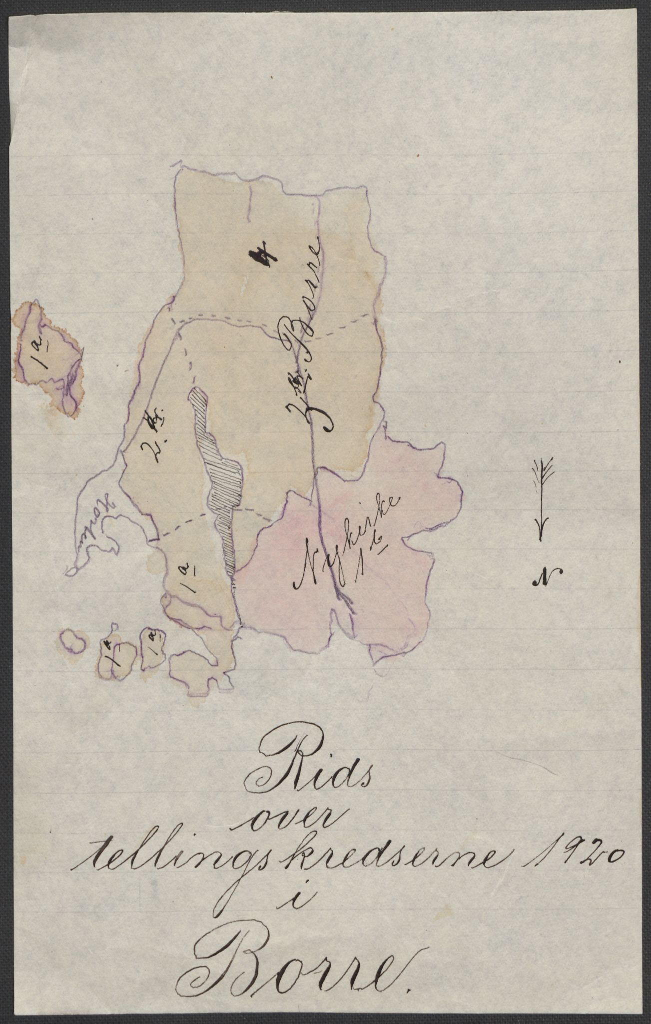 SAKO, 1920 census for Borre, 1920, p. 6