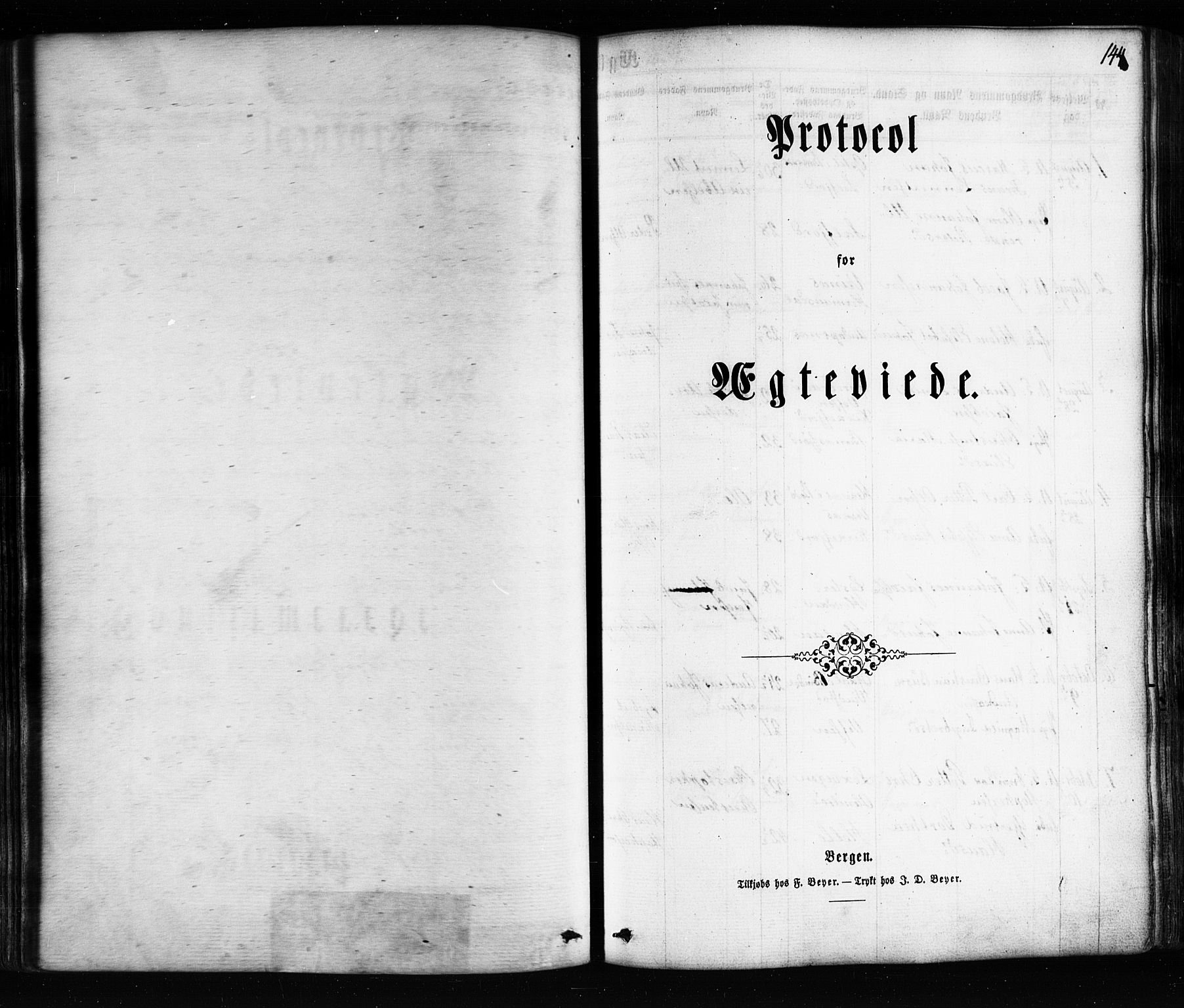 Ministerialprotokoller, klokkerbøker og fødselsregistre - Nordland, SAT/A-1459/885/L1203: Parish register (official) no. 885A04, 1859-1877, p. 144