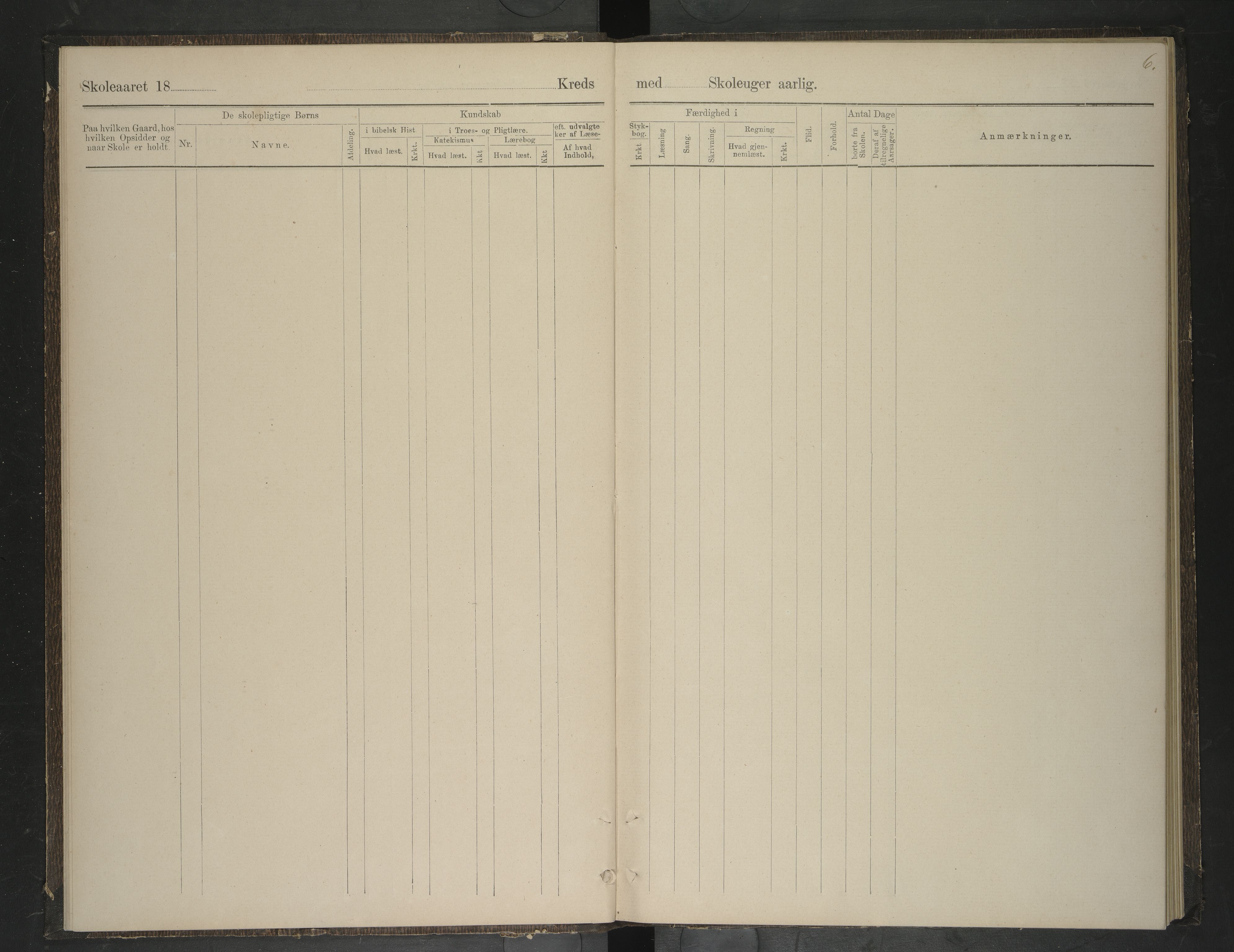 Lødingen kommune. Ymse skolekretser, AIN/K-18510.510.04/F/Fa/L0017: Kjerringvik/Langvåg/Tauselv, 1891-1892