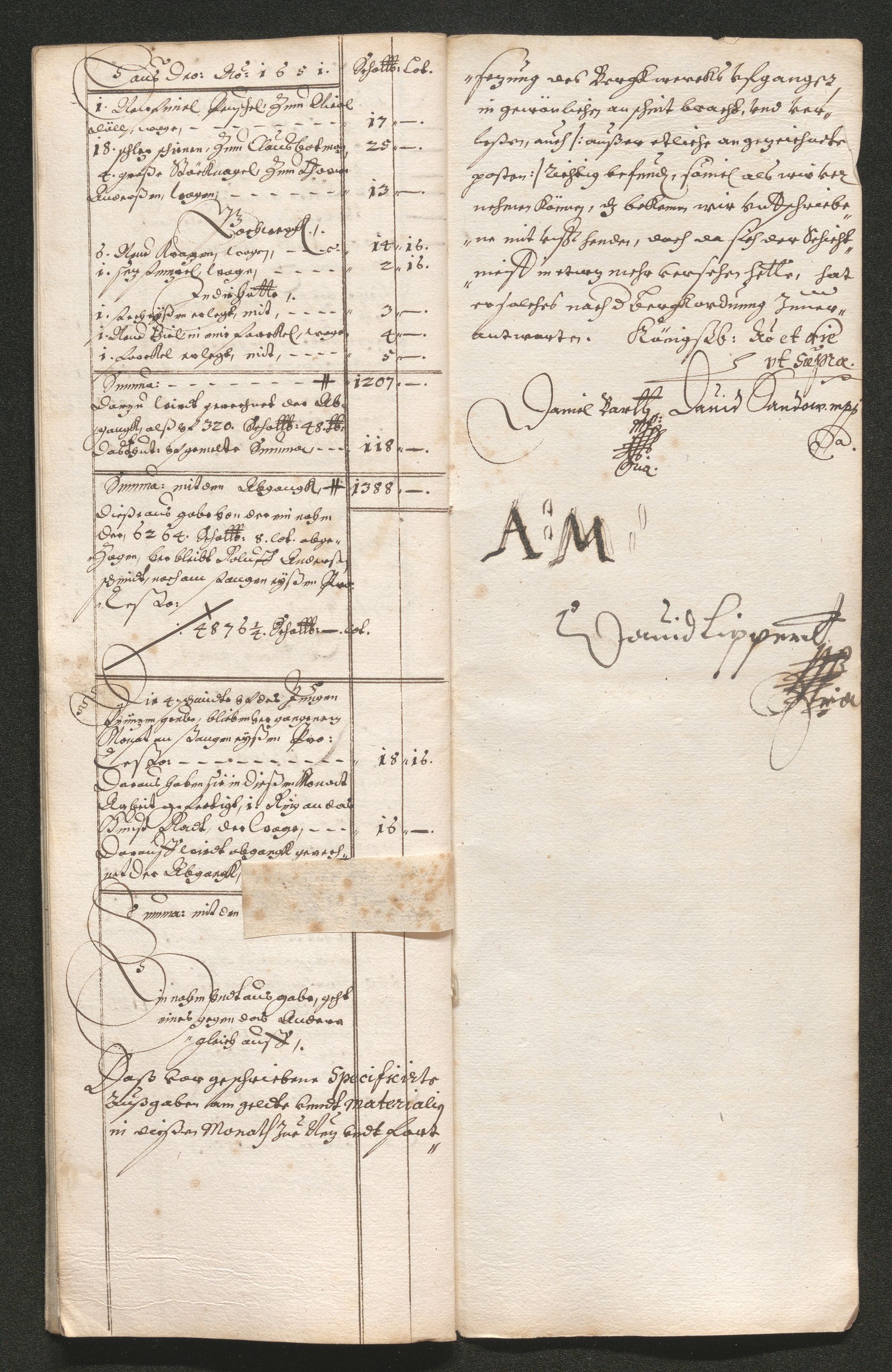 Kongsberg Sølvverk 1623-1816, SAKO/EA-3135/001/D/Dc/Dcd/L0034: Utgiftsregnskap for gruver m.m. , 1651-1659, p. 123