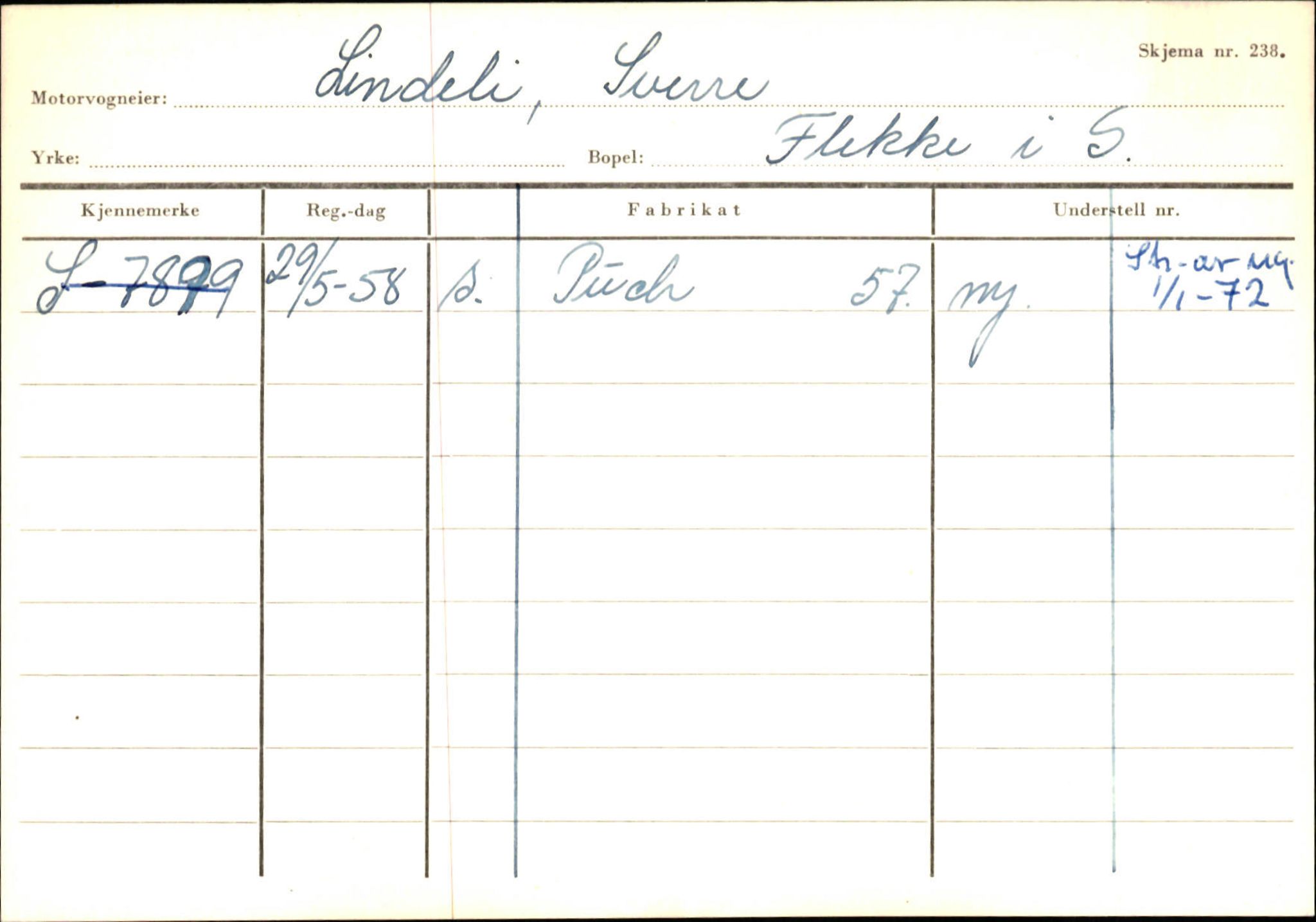 Statens vegvesen, Sogn og Fjordane vegkontor, SAB/A-5301/4/F/L0125: Eigarregister Sogndal V-Å. Aurland A-Å. Fjaler A-N, 1945-1975, p. 2431